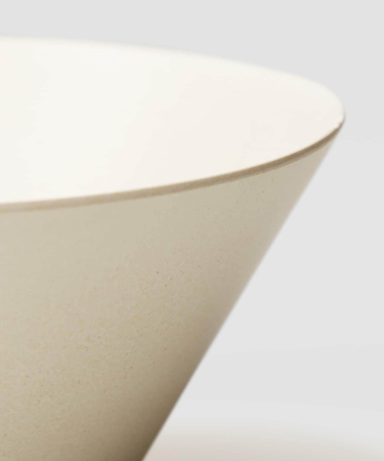 iideaco　ideaco　usumono bowl sand white -