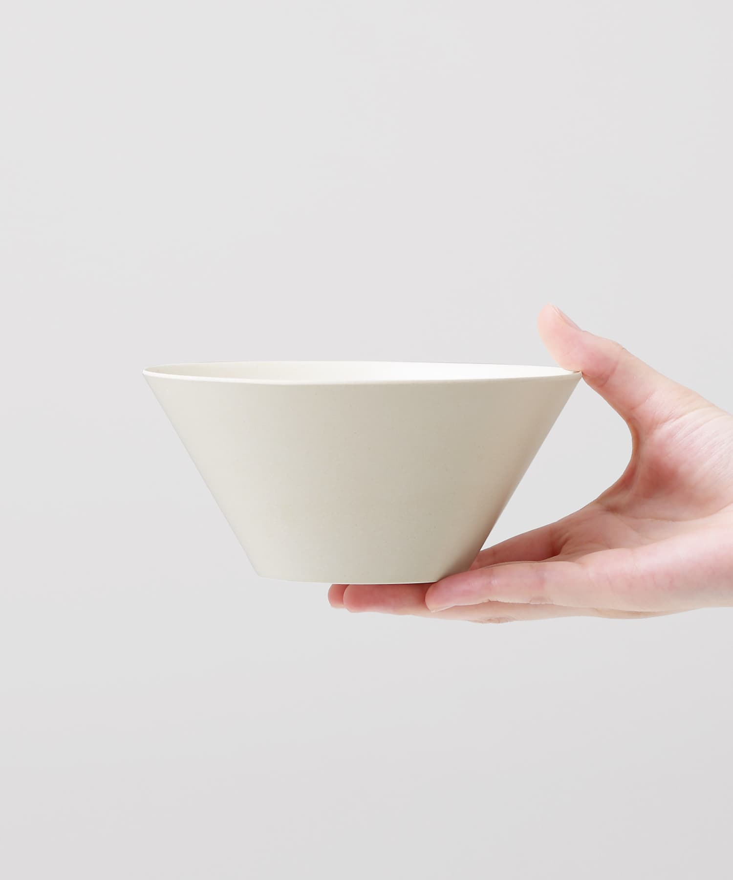 iideaco　ideaco　usumono bowl sand white -