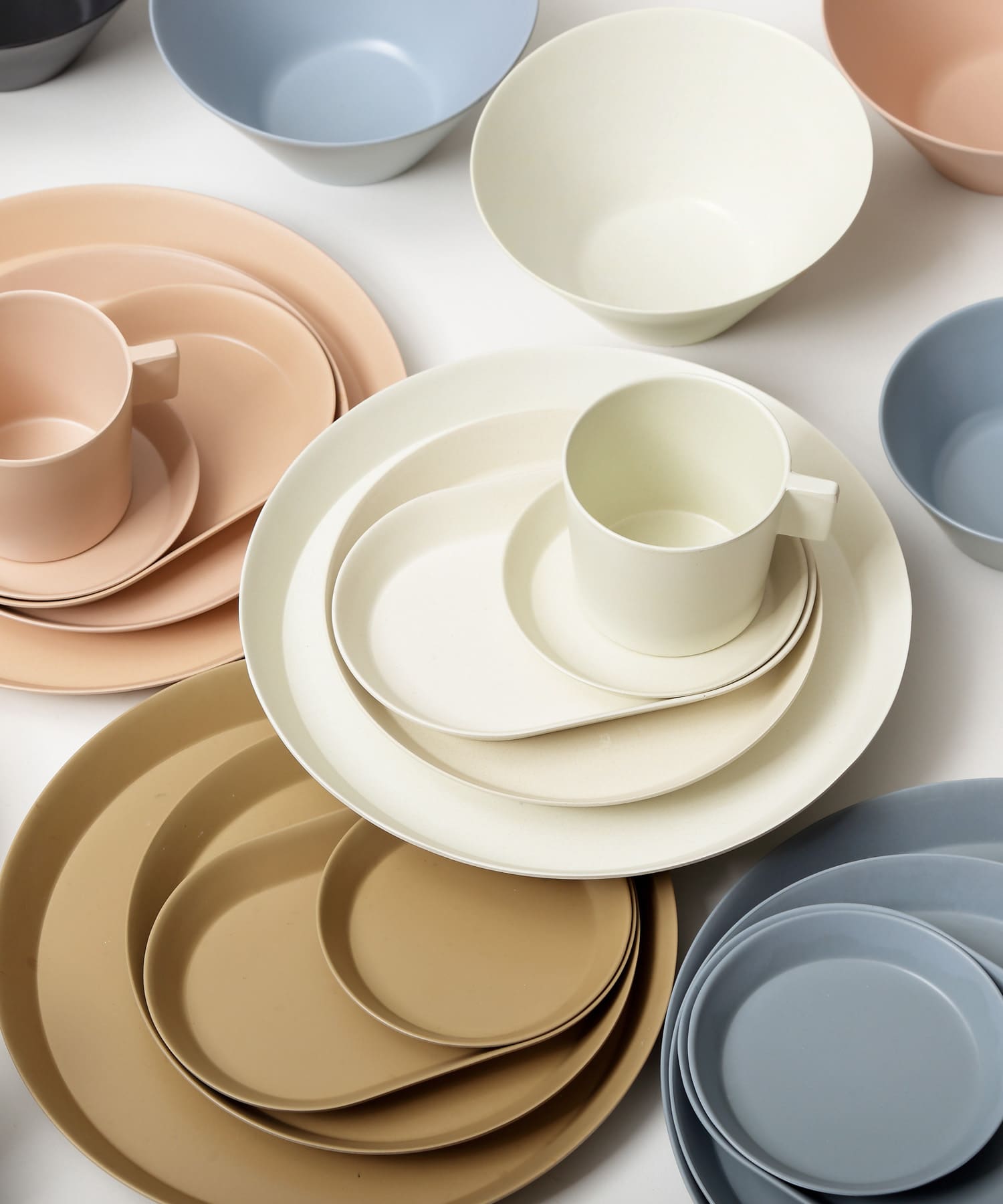 iideaco　ideaco　usumono bowl sand white -