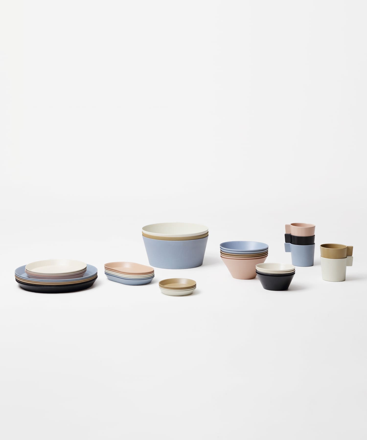 iideaco　ideaco　usumono bowl sand white -