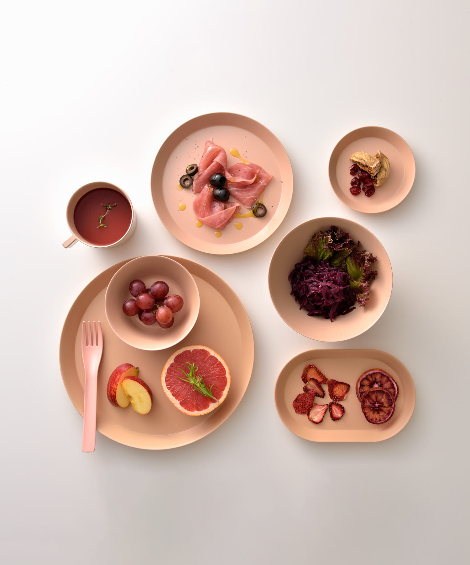 ideaco　usumono mini bowl beige -
