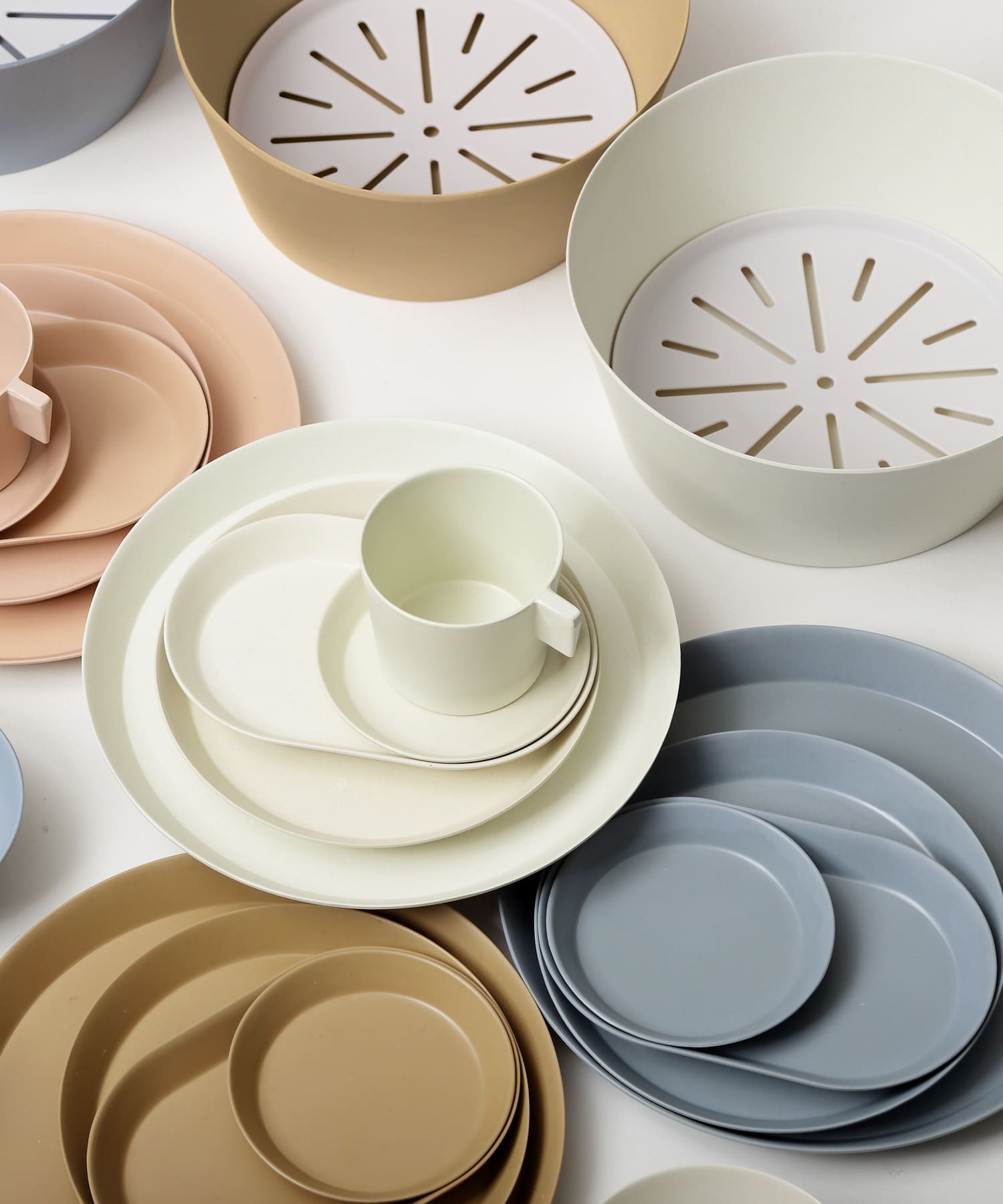 ideaco　usumono mini bowl sand white -