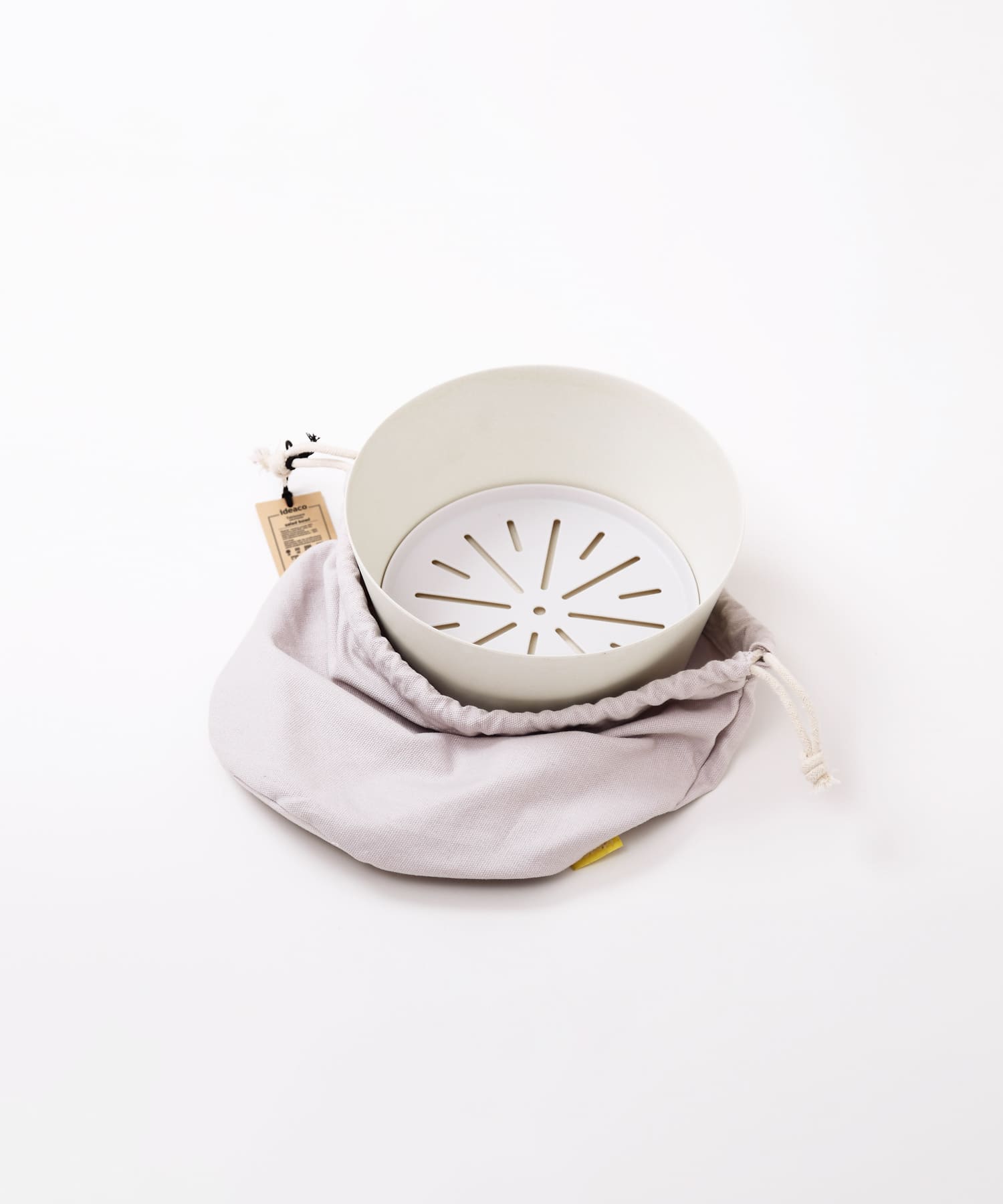 ideaco　usumono salad bowl sand white -