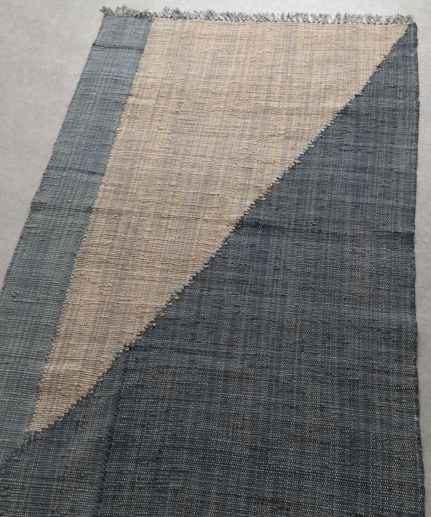 RugRu　アミン ラグ 140x200cm BLUE MIX -
