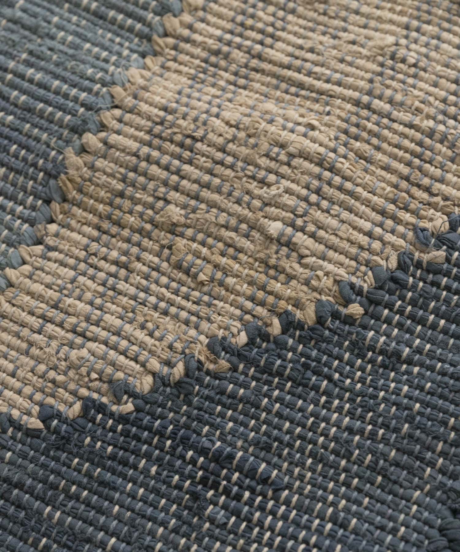 RugRu　アミン ラグ 140x200cm BLUE MIX -