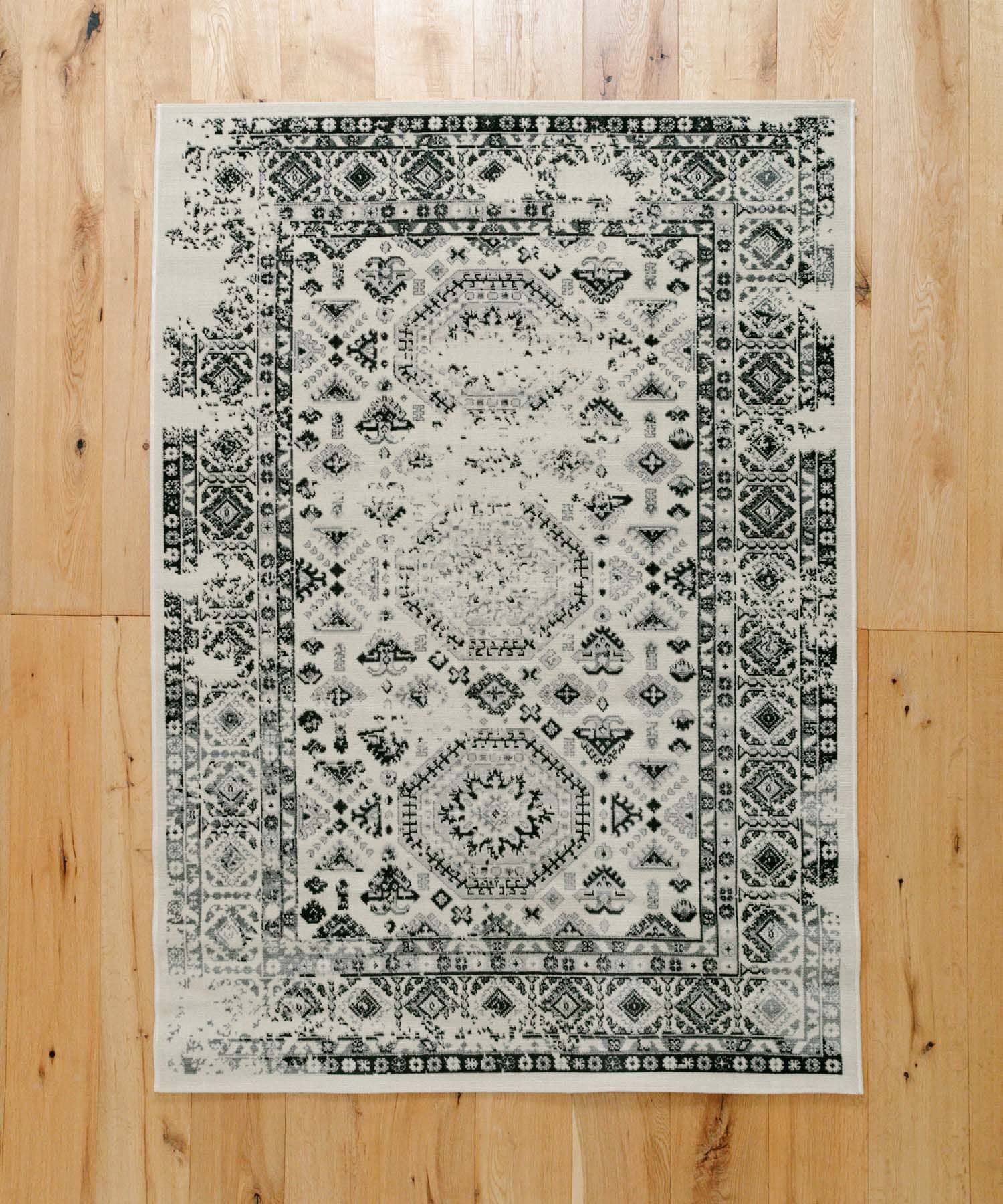 RugRu ハノイ ラグ 140x200cm(- IVORY MIX): インテリア｜URBAN