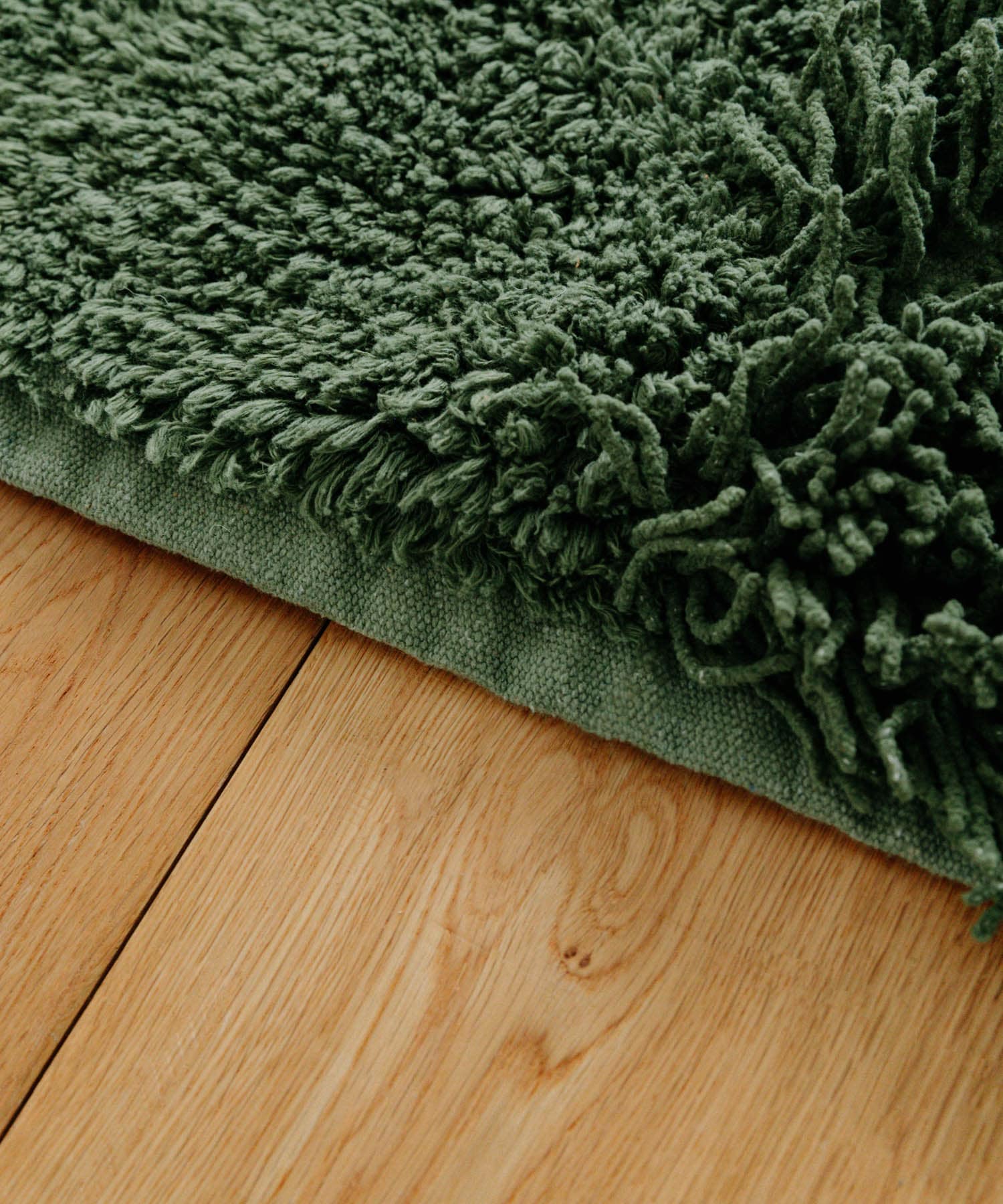 RugRu　ぺテル ラグ 140×200cm GREEN -