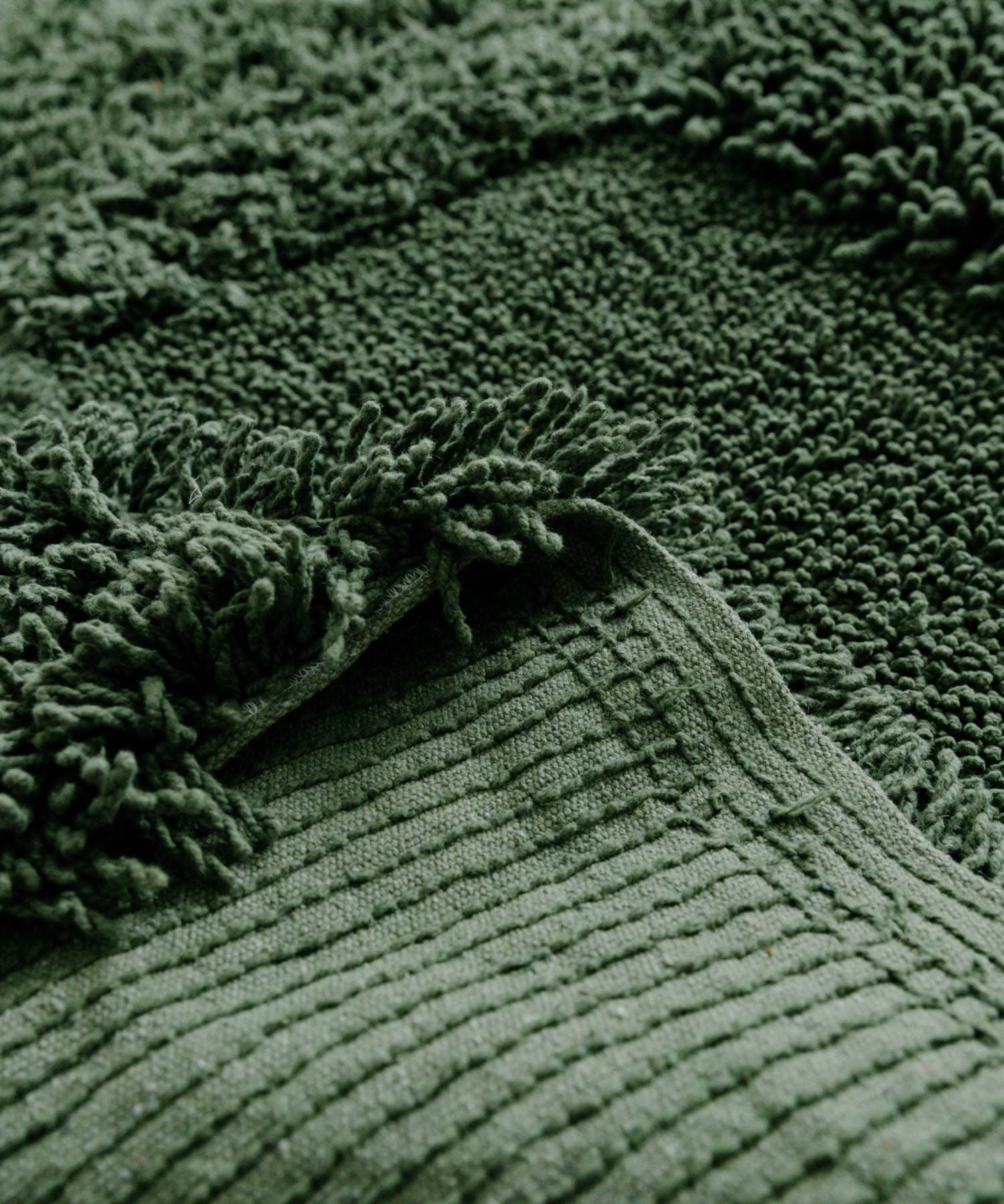 RugRu　ぺテル ラグ 140×200cm GREEN -