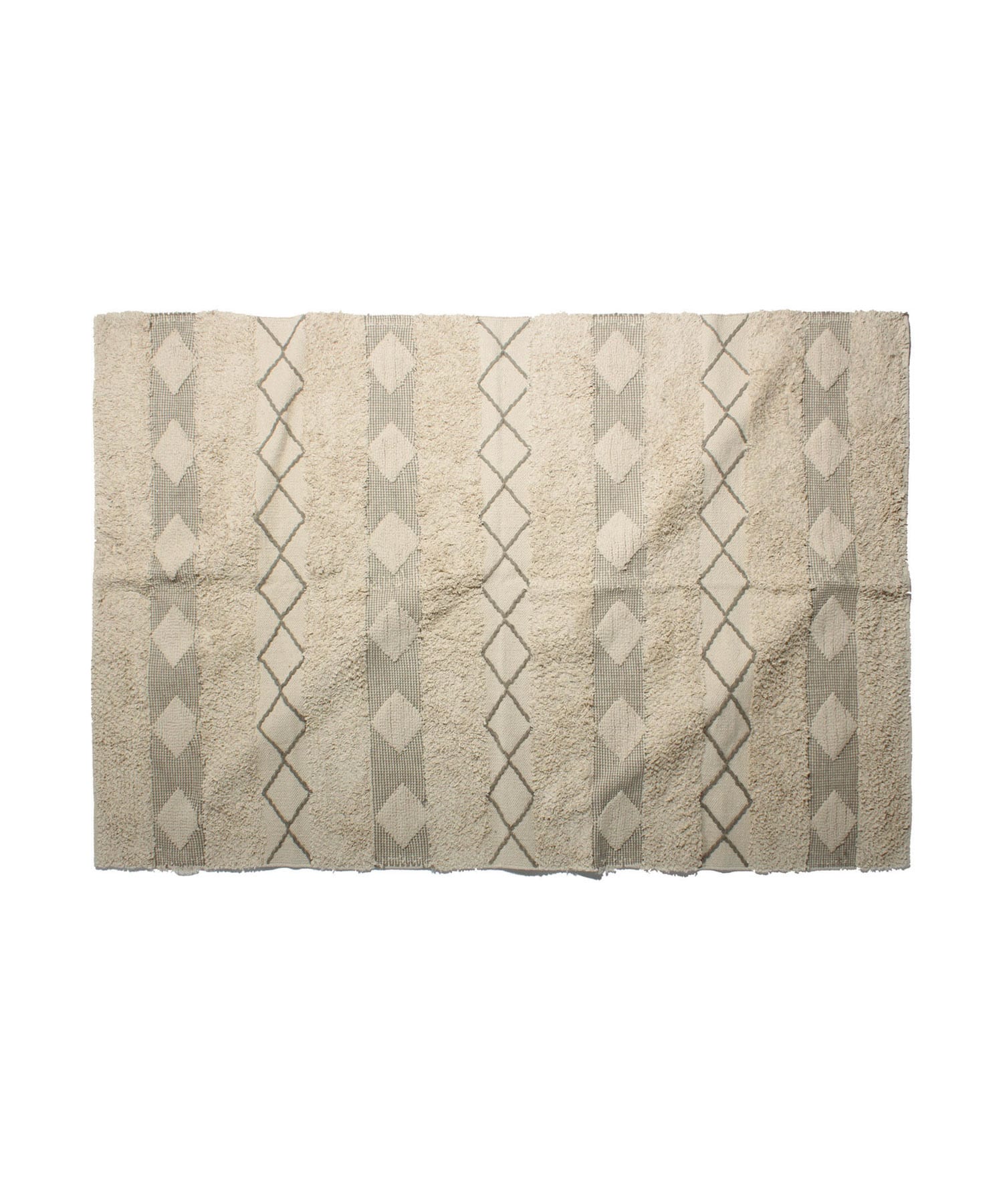 RugRu　AXTEL ラグ140×200cm IVORY MIX -