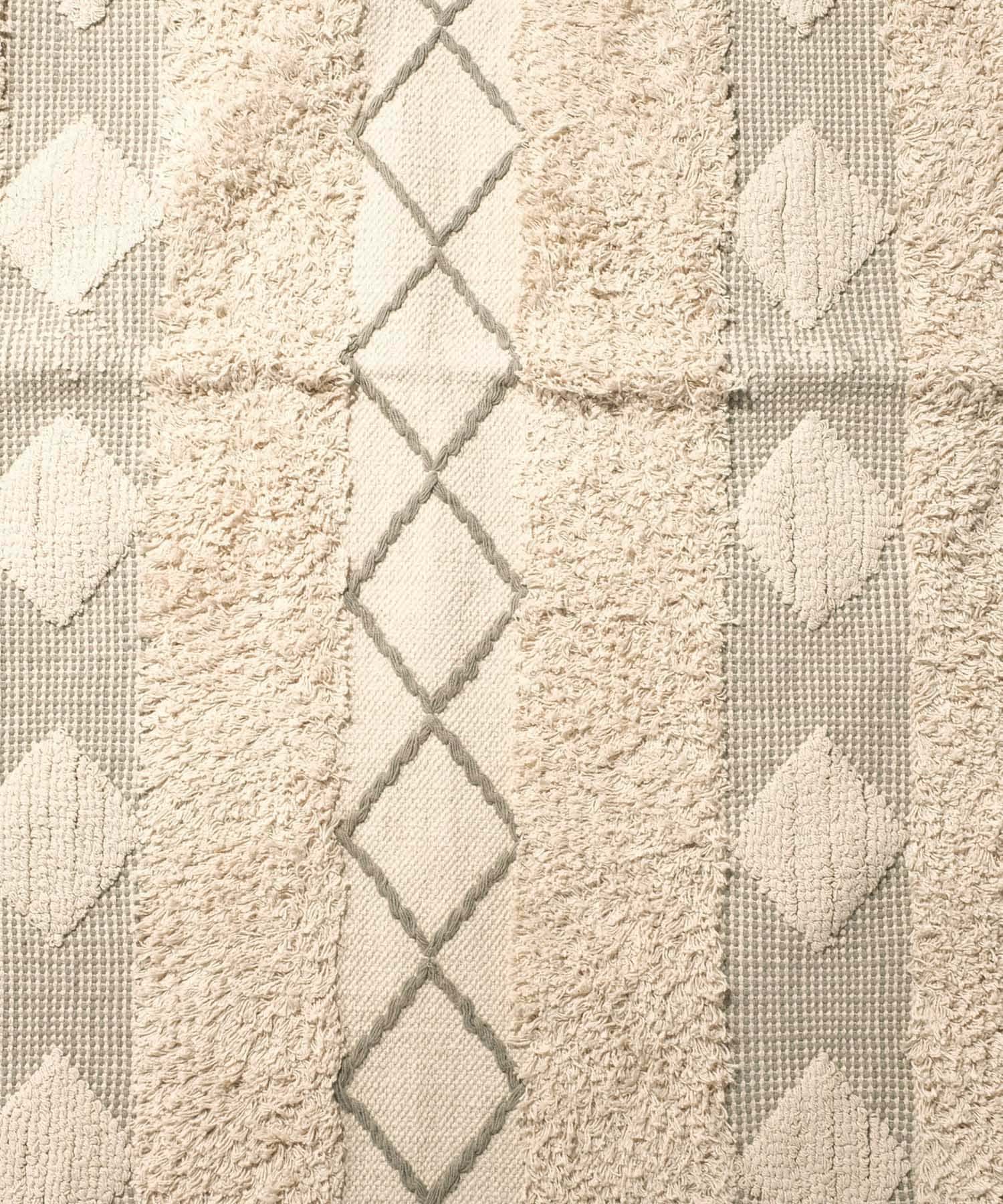 RugRu　AXTEL ラグ140×200cm IVORY MIX -