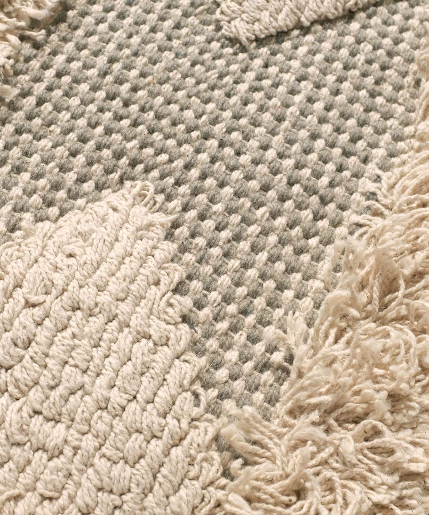 RugRu　AXTEL ラグ140×200cm IVORY MIX -