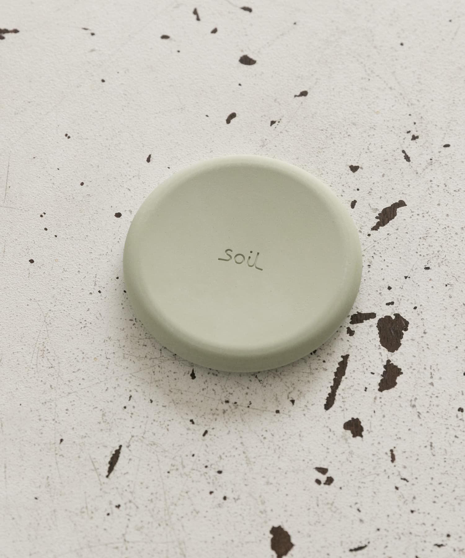 soil　SOAP DISH circle