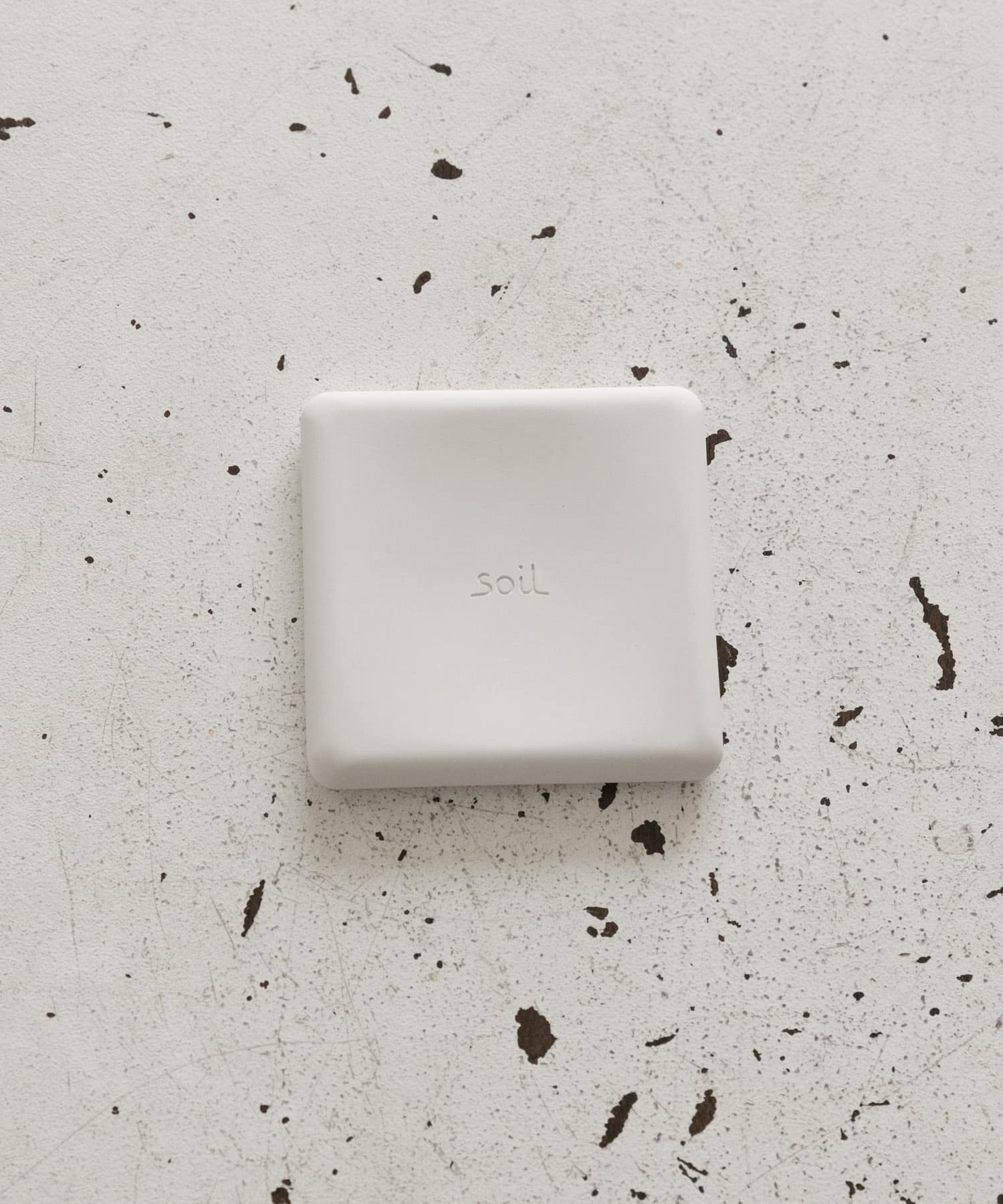 soil　SOAP DISH square
