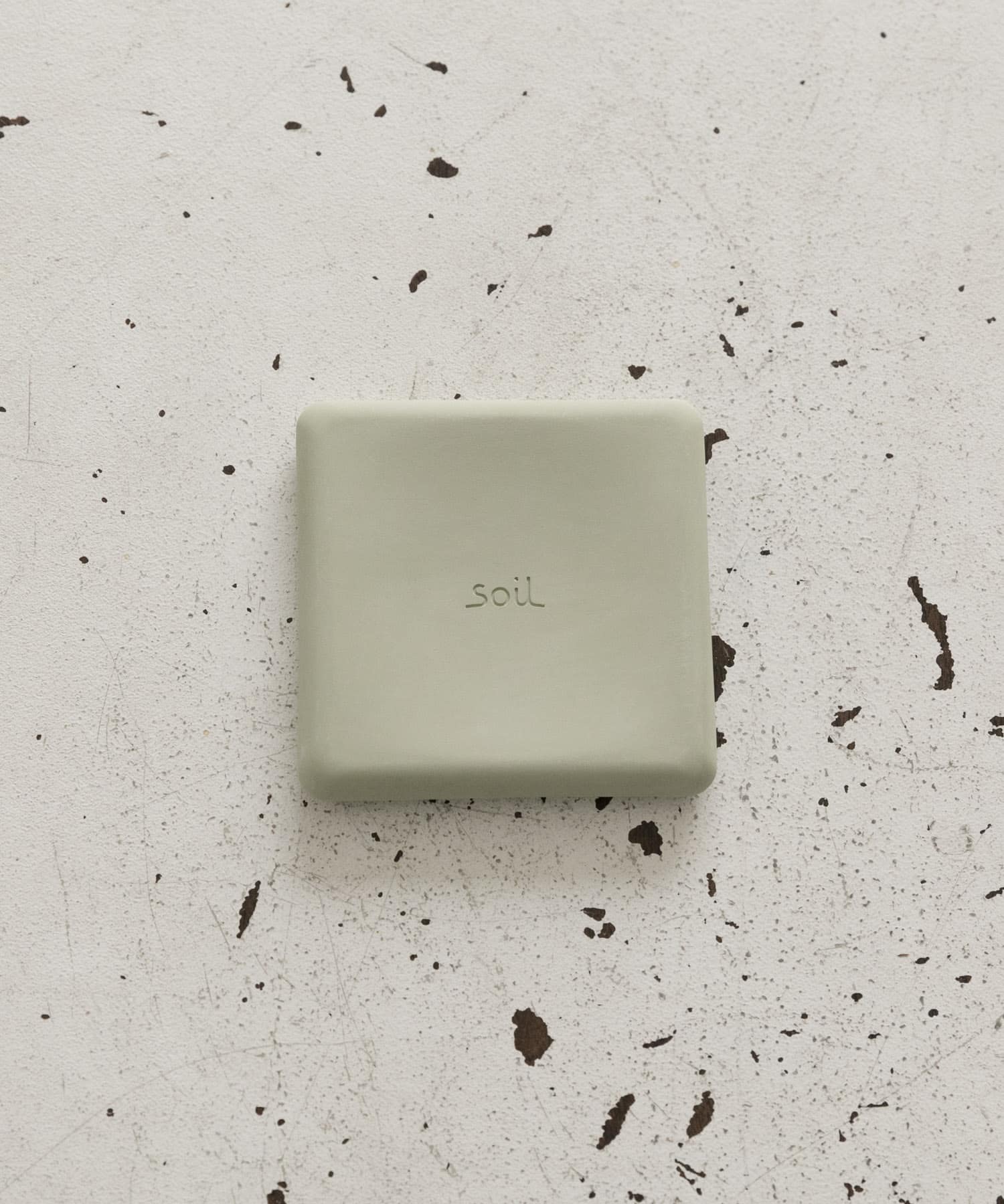 soil　SOAP DISH square