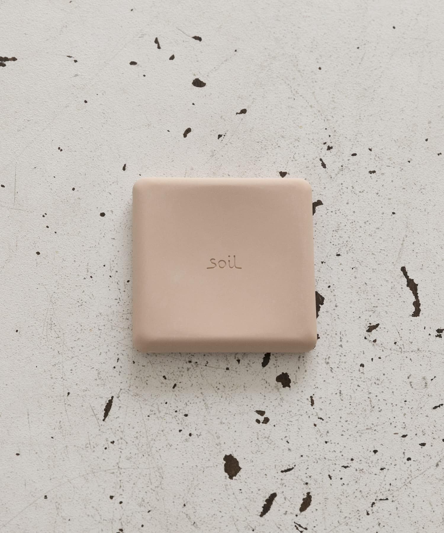 soil　SOAP DISH square
