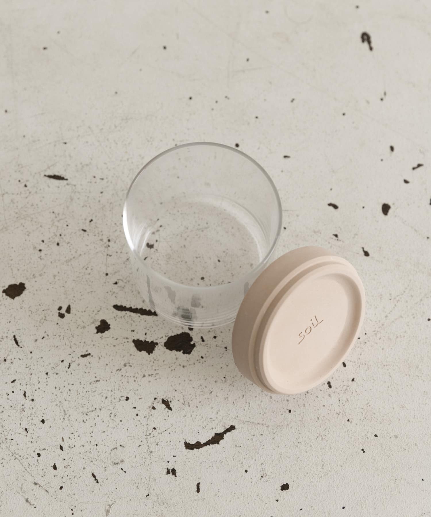 soil　FOOD CONTAINER glass PINK -