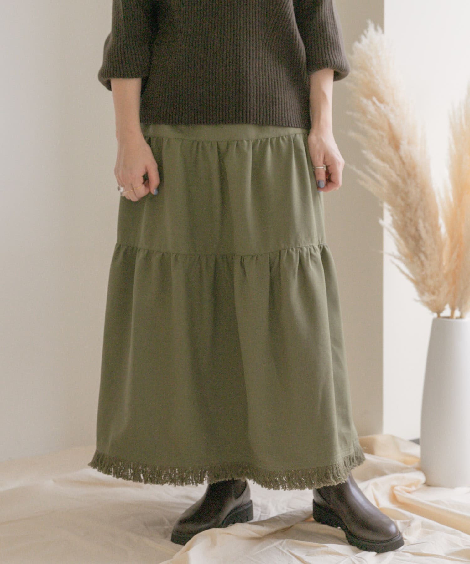 身長：158cm サイズ：FREE
