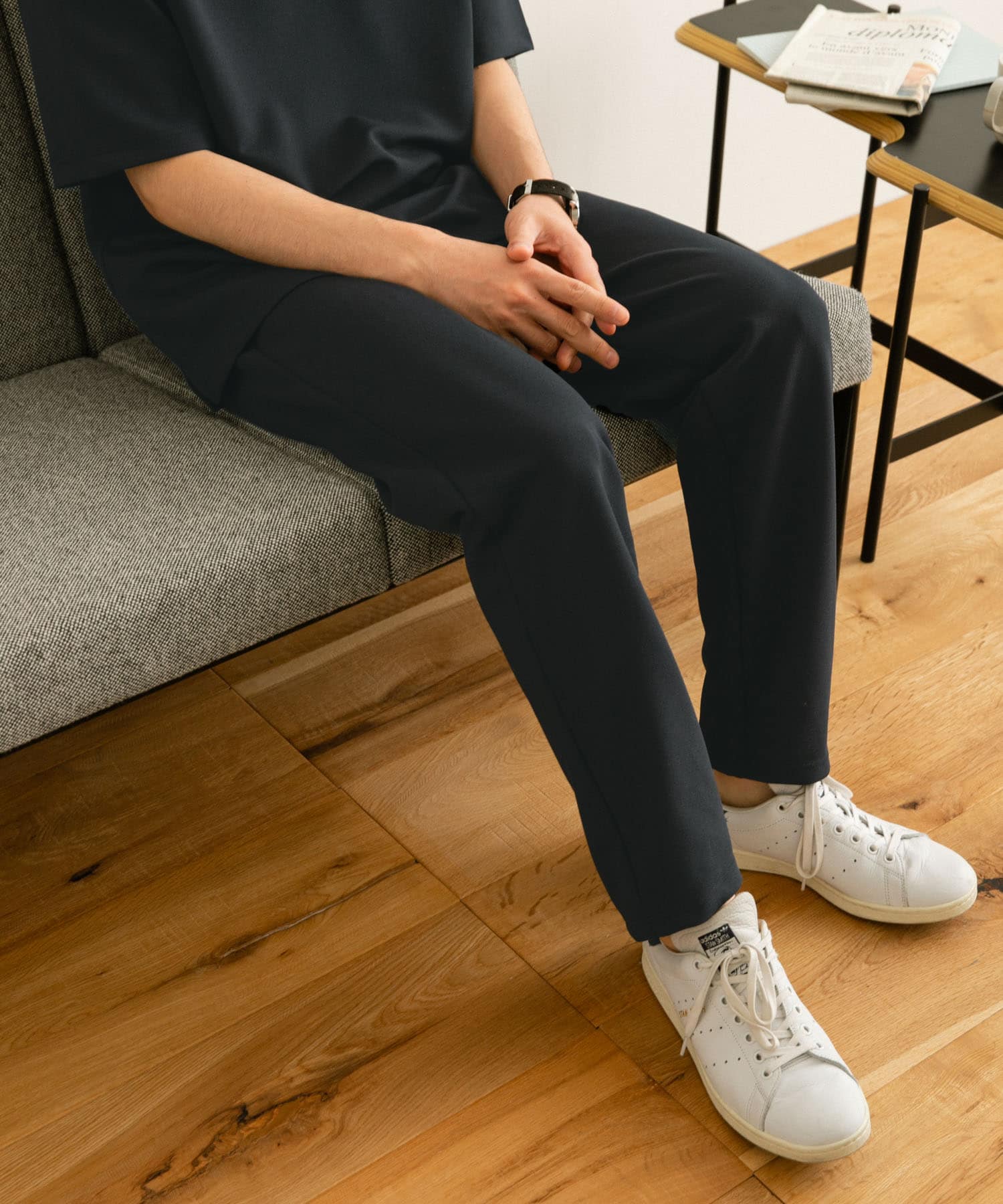 『セットアップ対応』 ダブルフェイス ツイルイージーパンツ