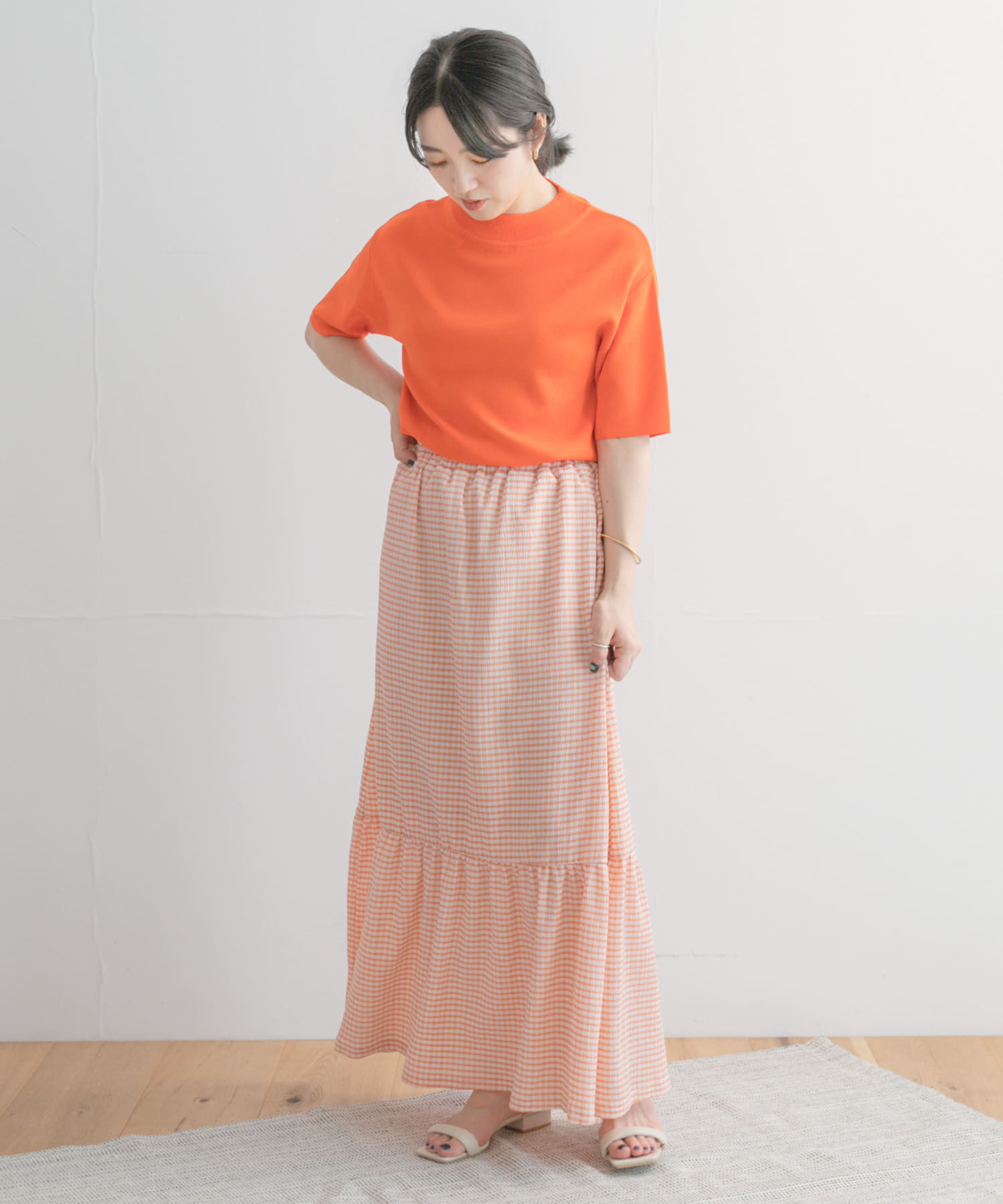 身長：158cm サイズ：FREE