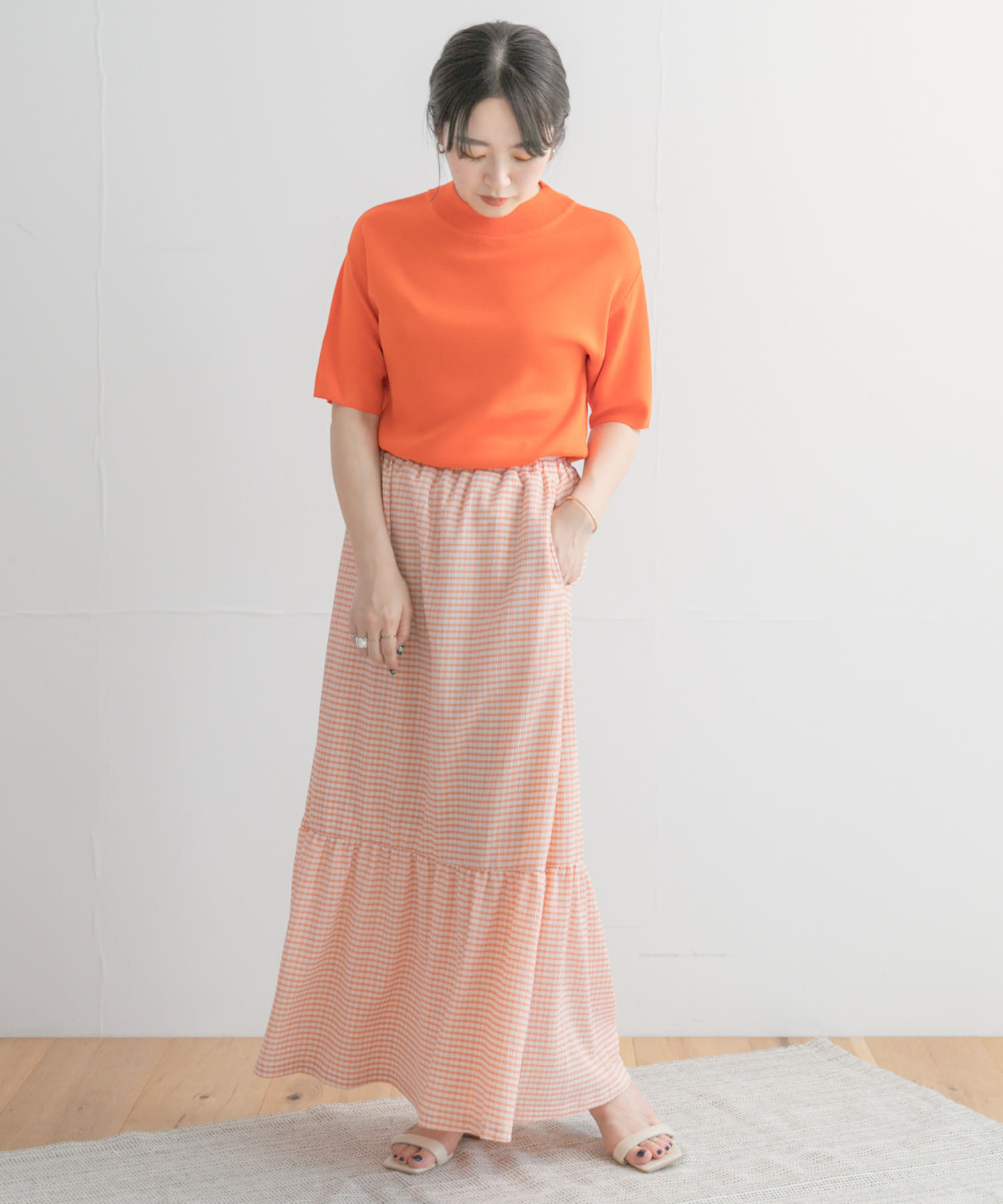 身長：158cm サイズ：FREE