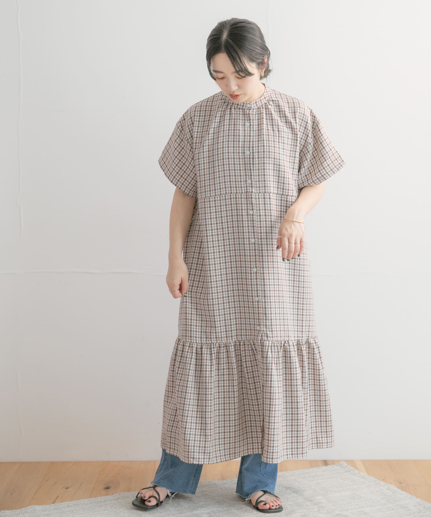 身長：158cm サイズ：FREE