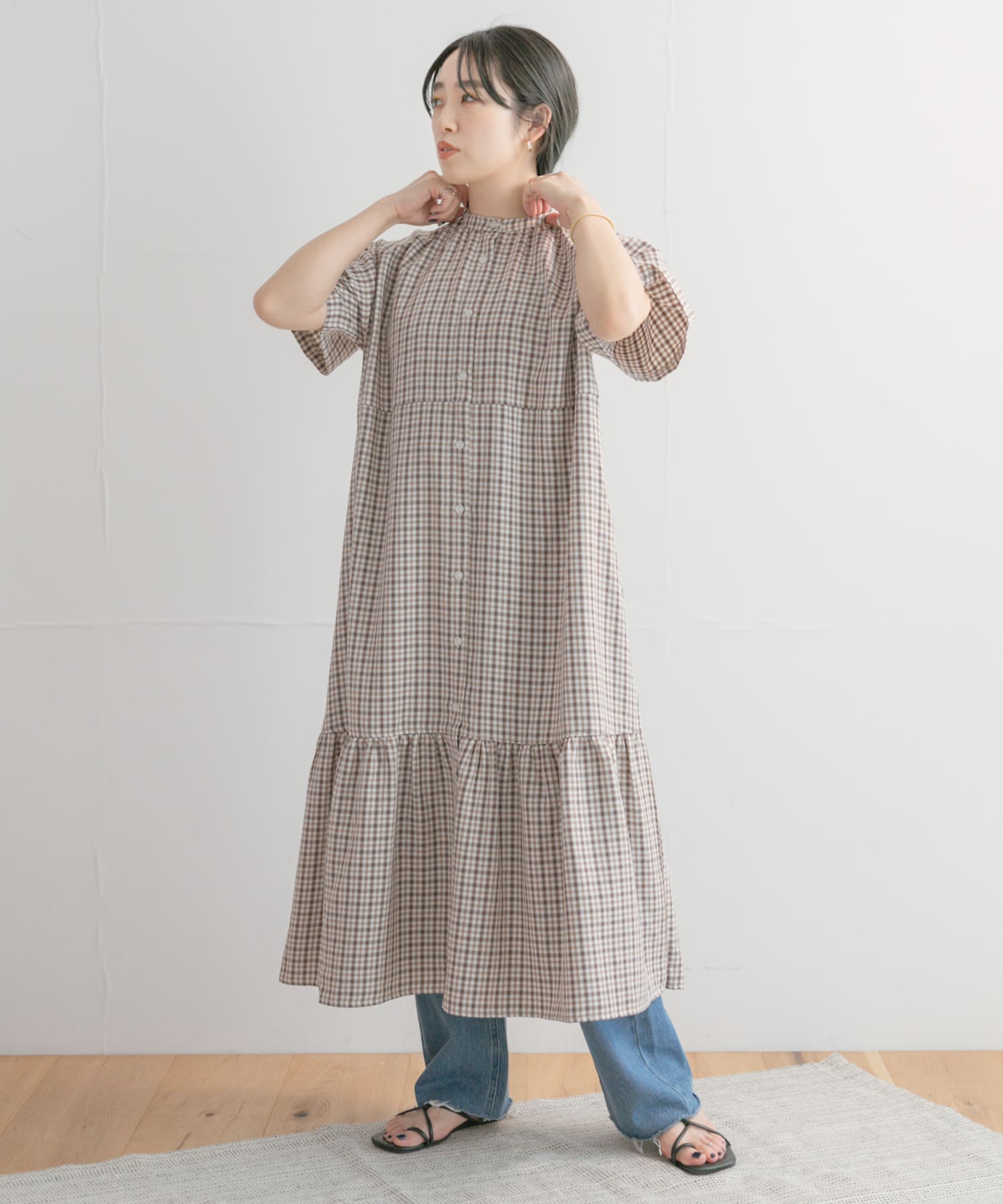 身長：158cm サイズ：FREE