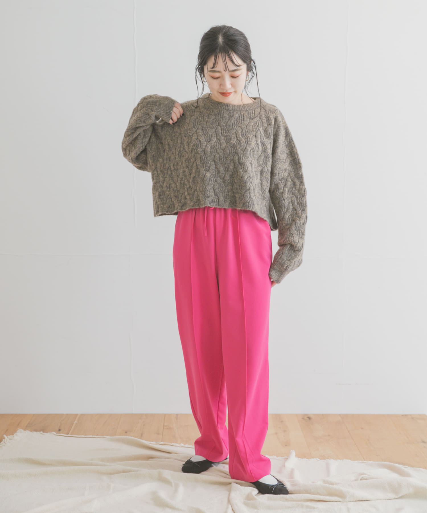 身長：158cm サイズ：FREE