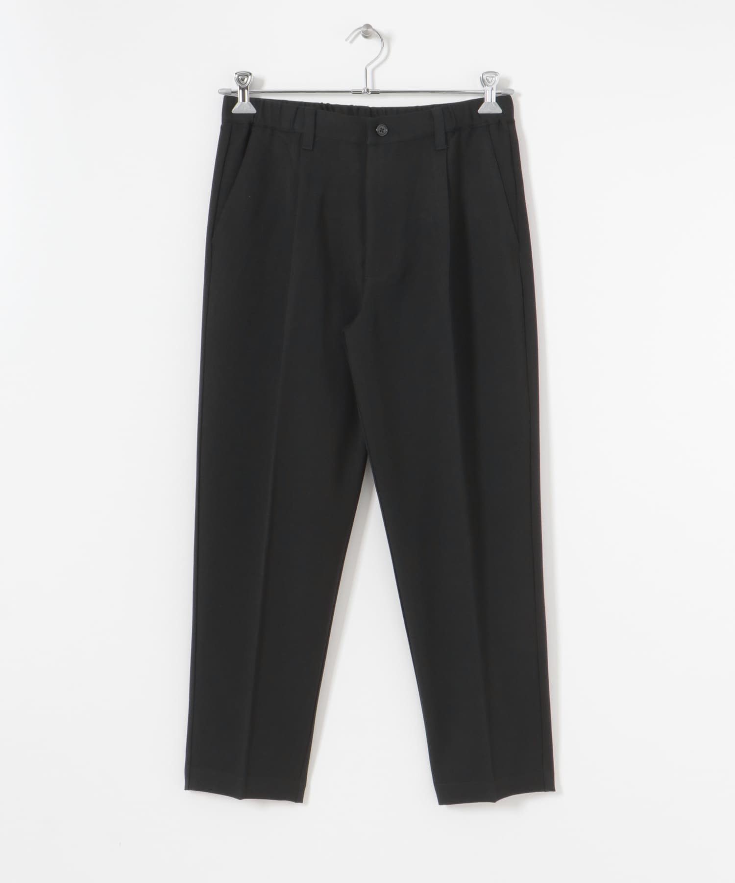 裏起毛 TRスラックス BLK M