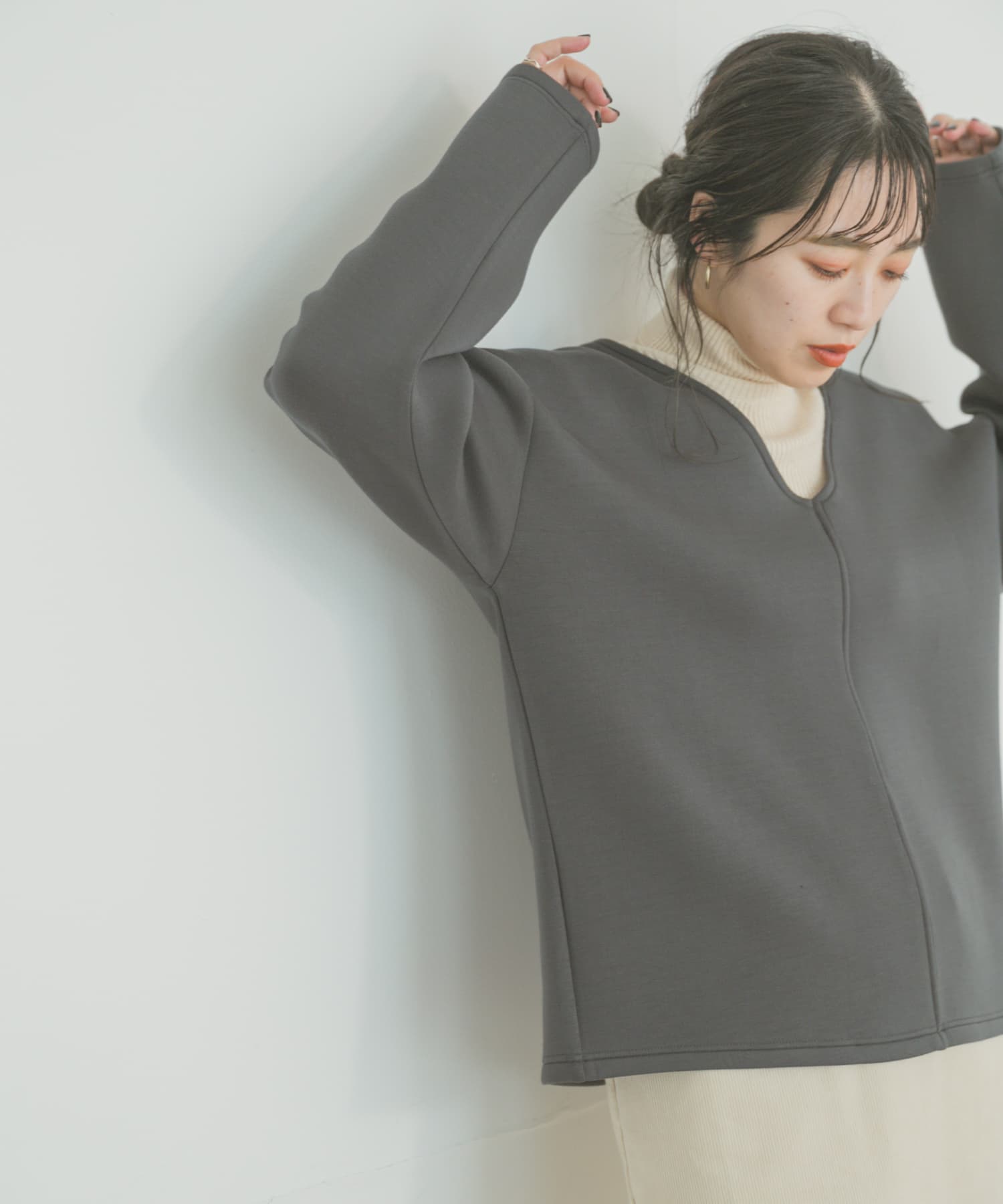 身長：158cm サイズ：FREE