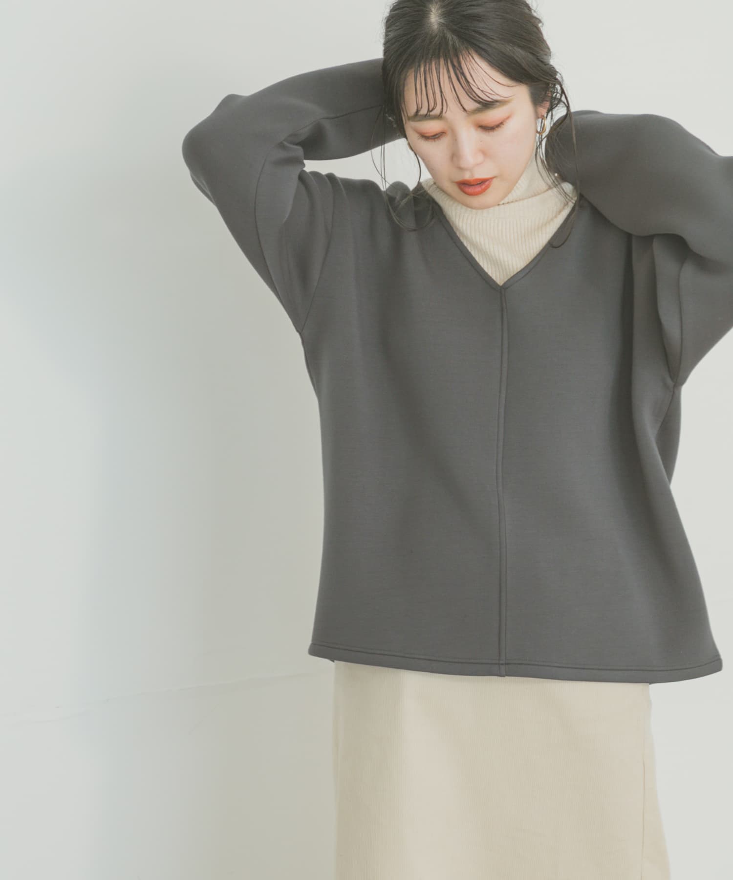 身長：158cm サイズ：FREE