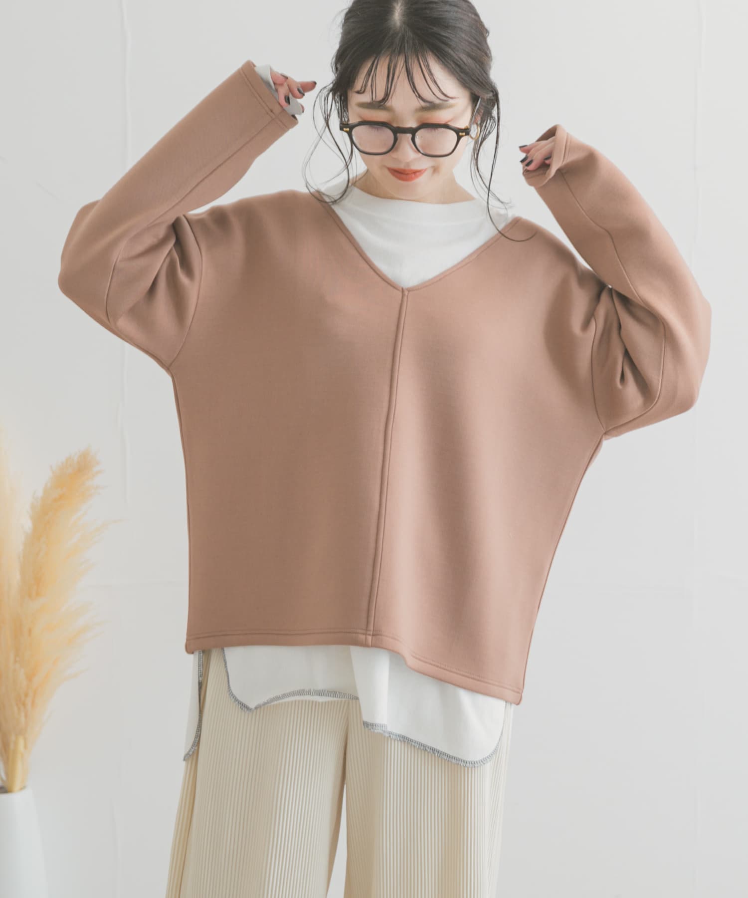 身長：158cm サイズ：FREE