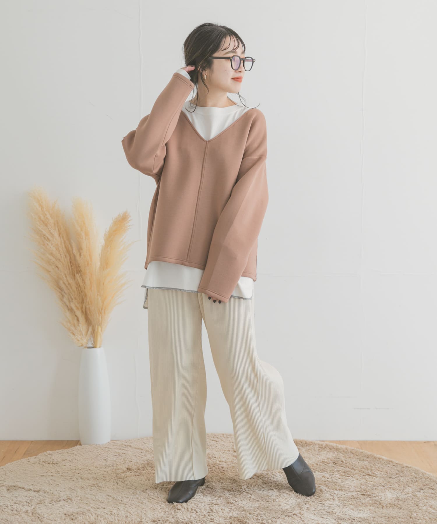 身長：158cm サイズ：FREE
