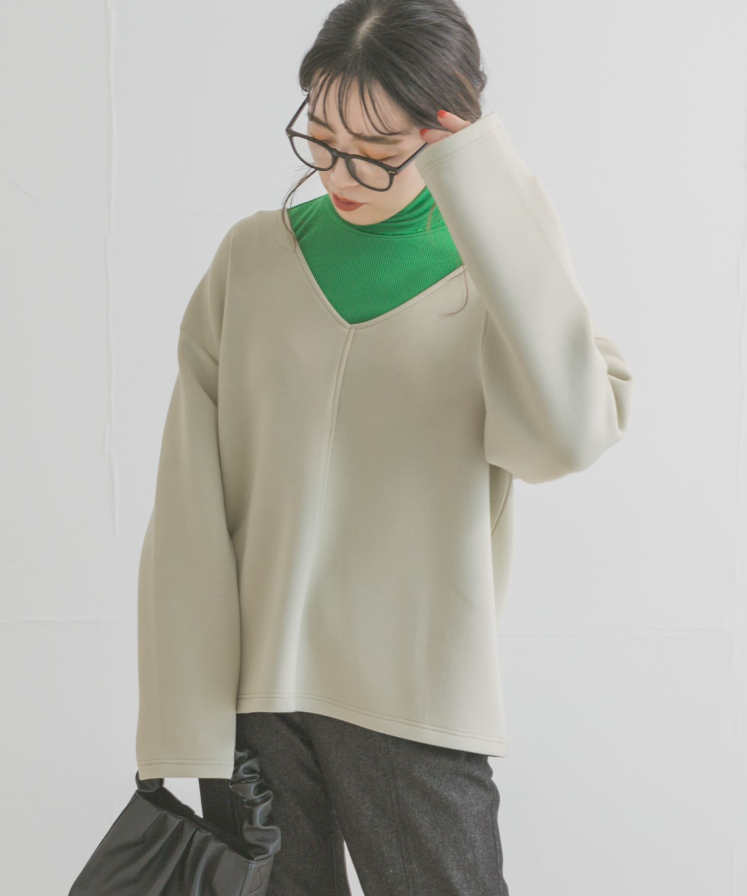 身長：158cm サイズ：FREE