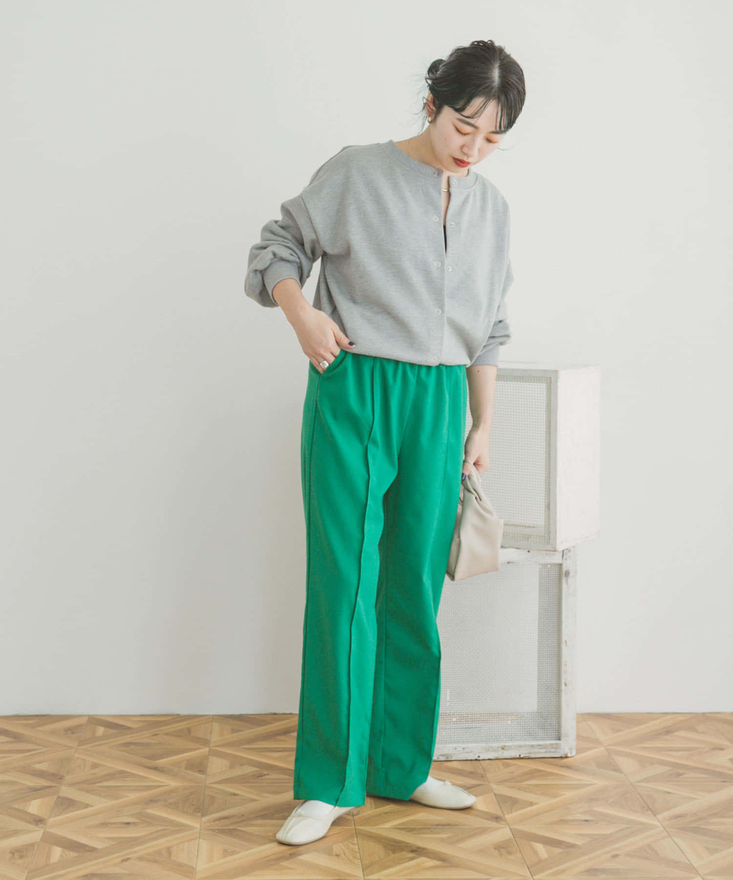 身長：158cm サイズ：M