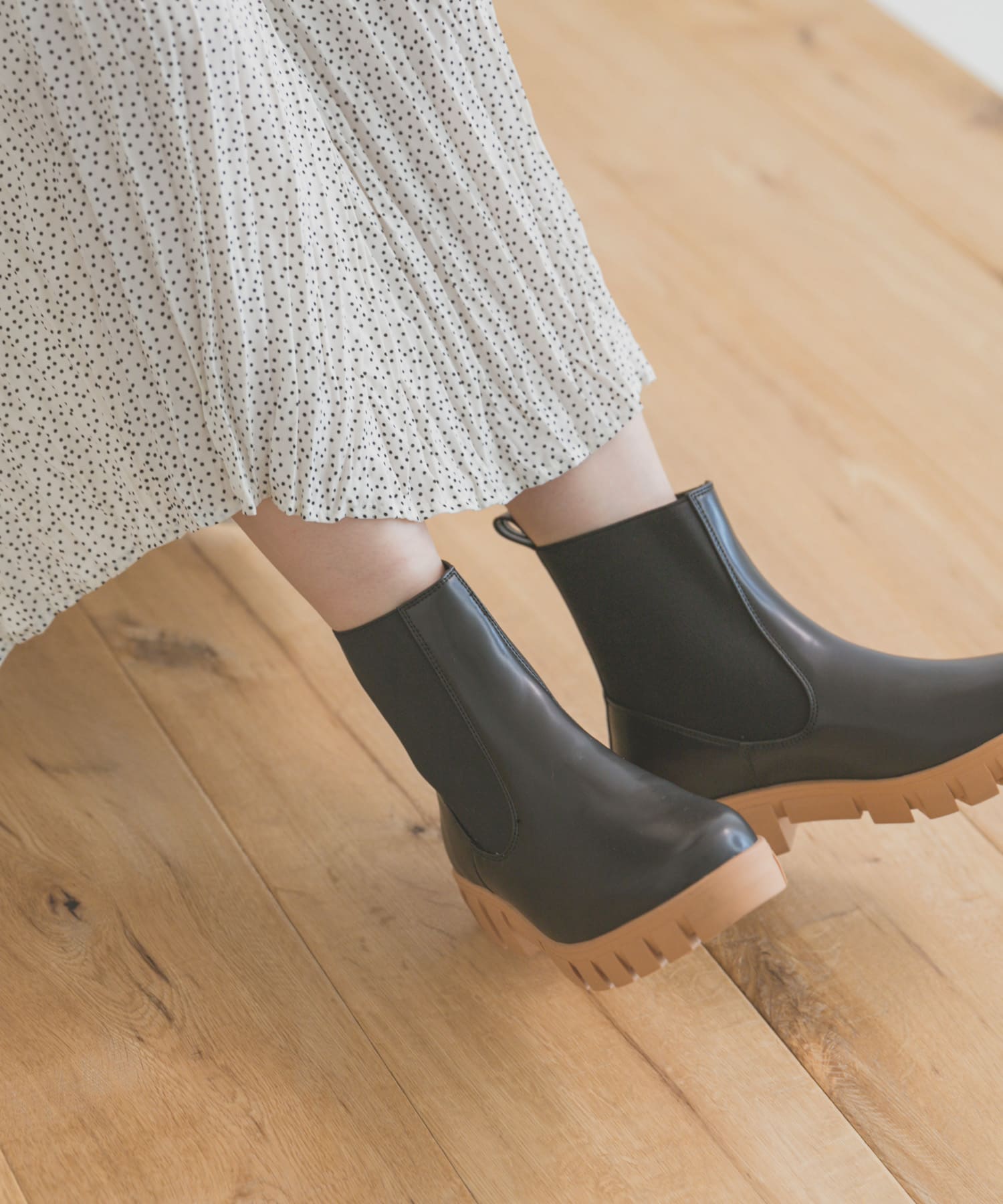 コンビサイドゴアブーツ