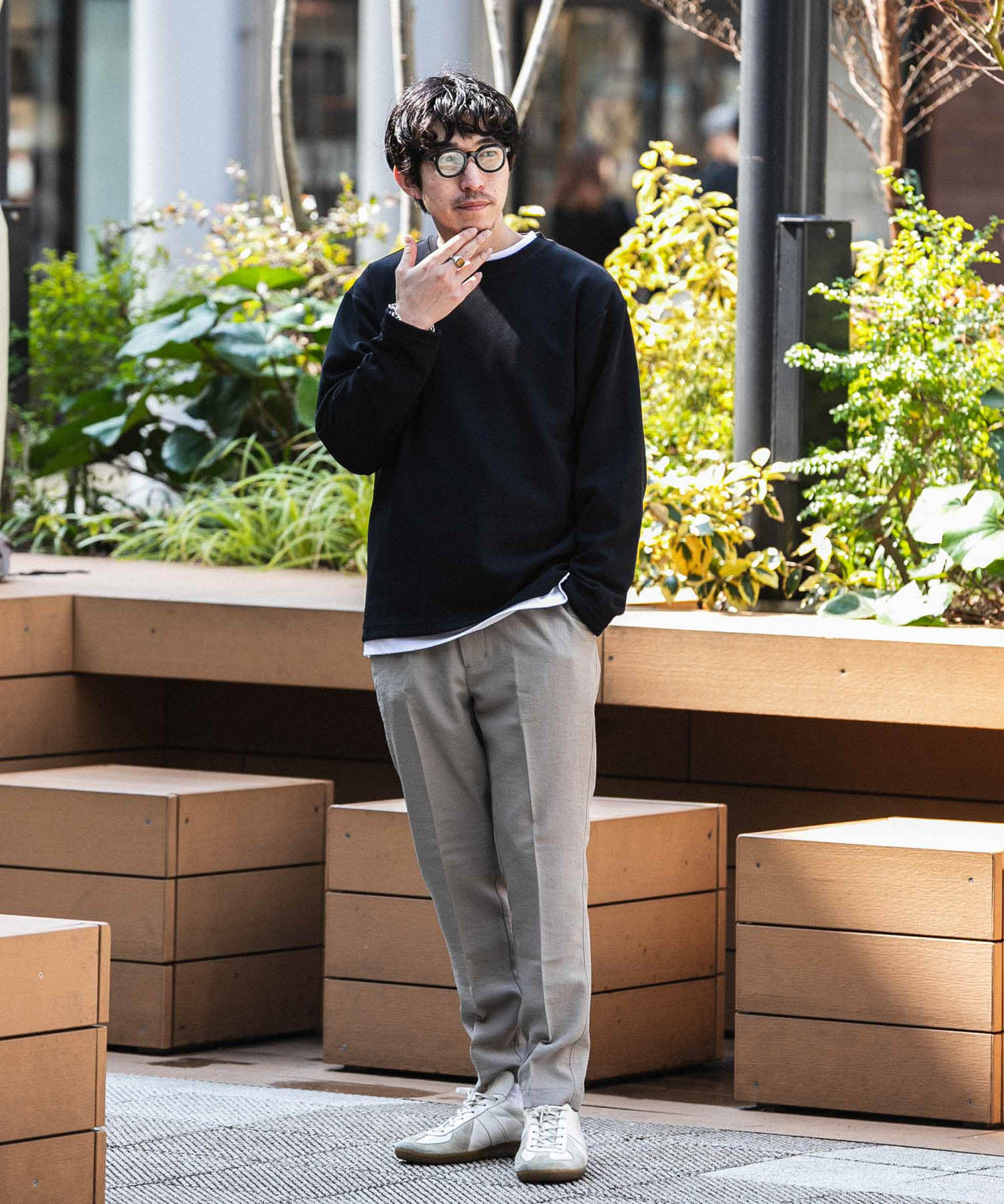 身長：173cm サイズ：M