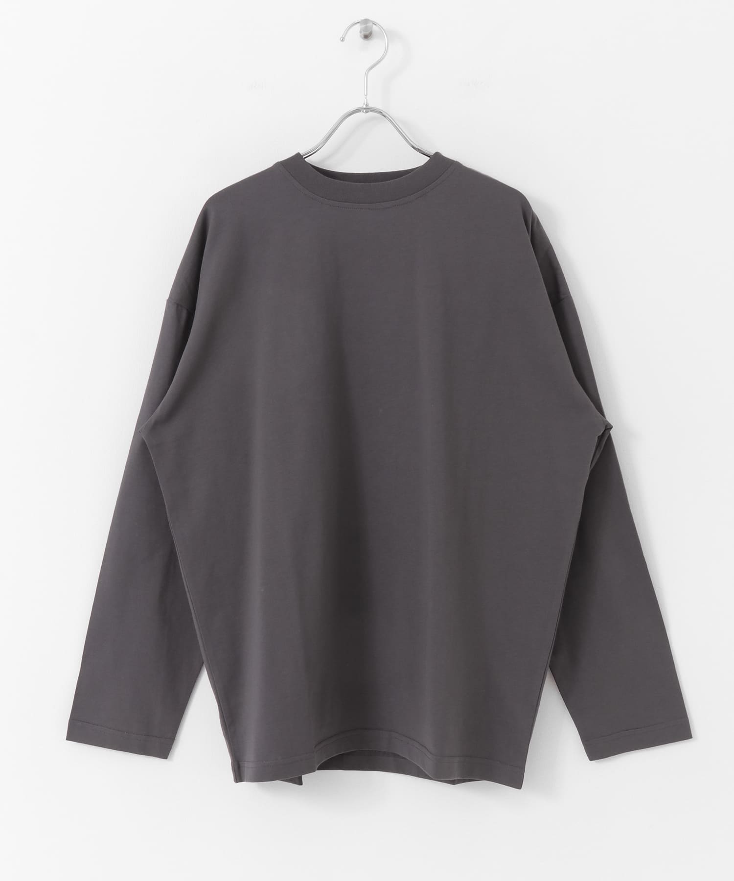 シルケットコットン ロングスリーブTシャツ(M BLK): トップス｜URBAN