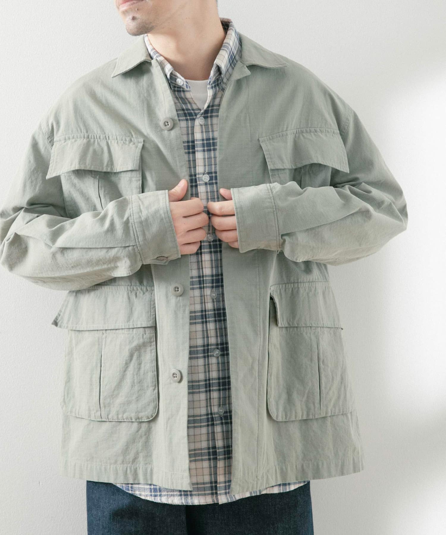 Jungle Fatigue Cotton Jacket