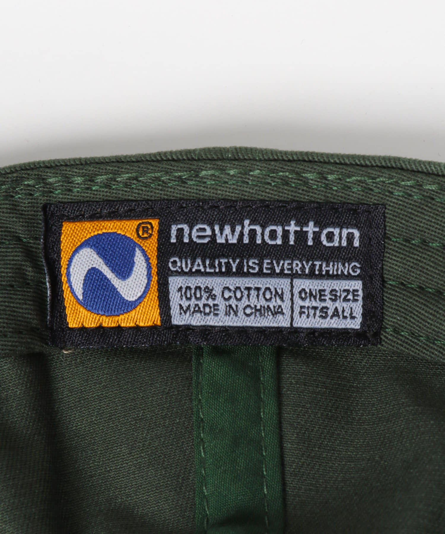 NEW HATTAN　Twill Cap GRN -