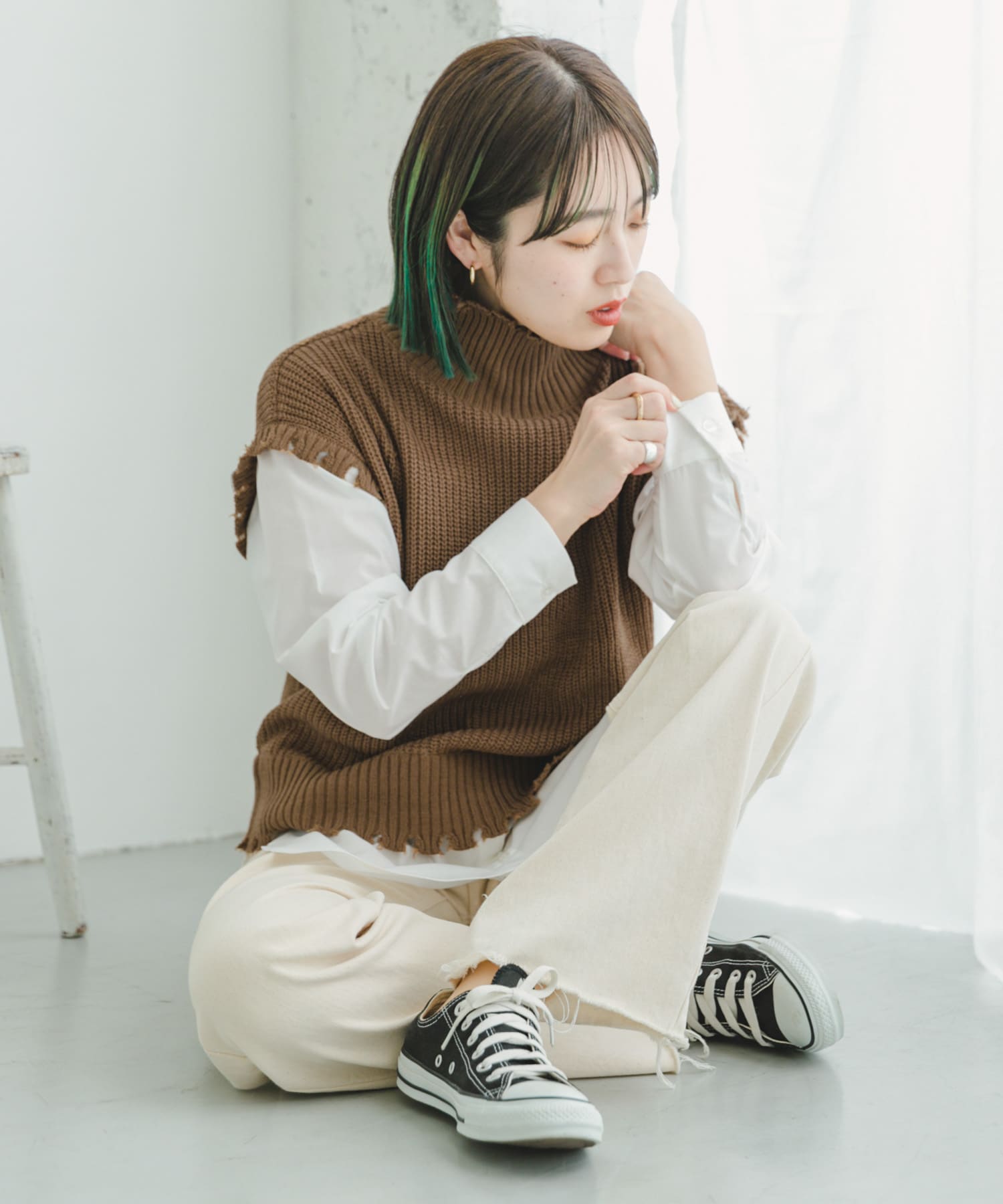 身長：158cm サイズ：FREE