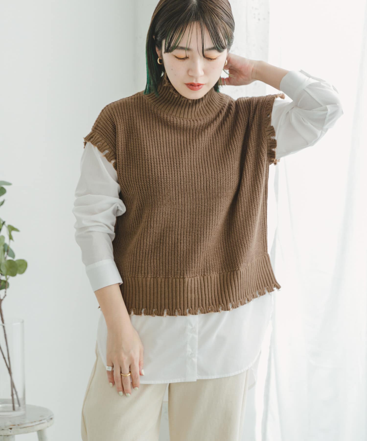身長：158cm サイズ：FREE