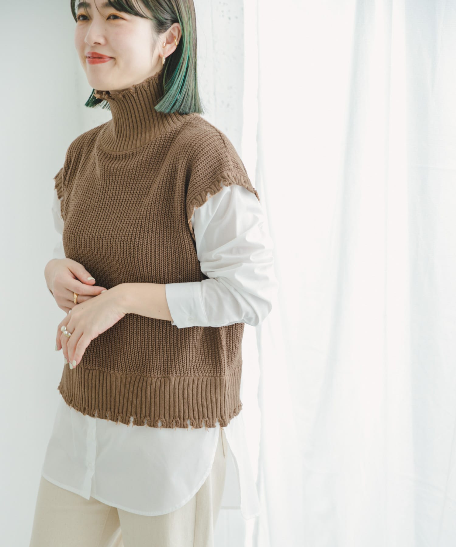 身長：158cm サイズ：FREE