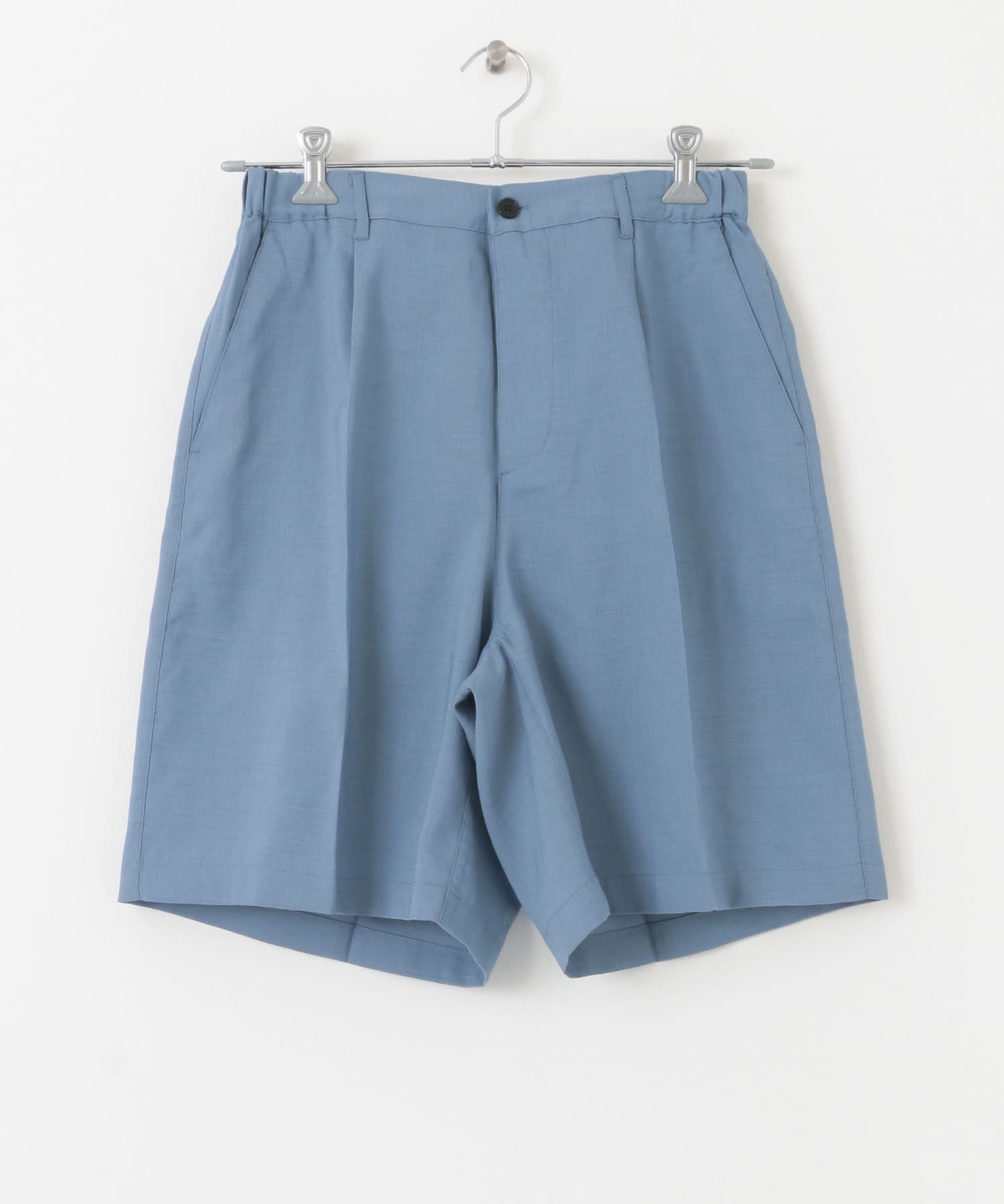 シャンタン ショートパンツ BLU M