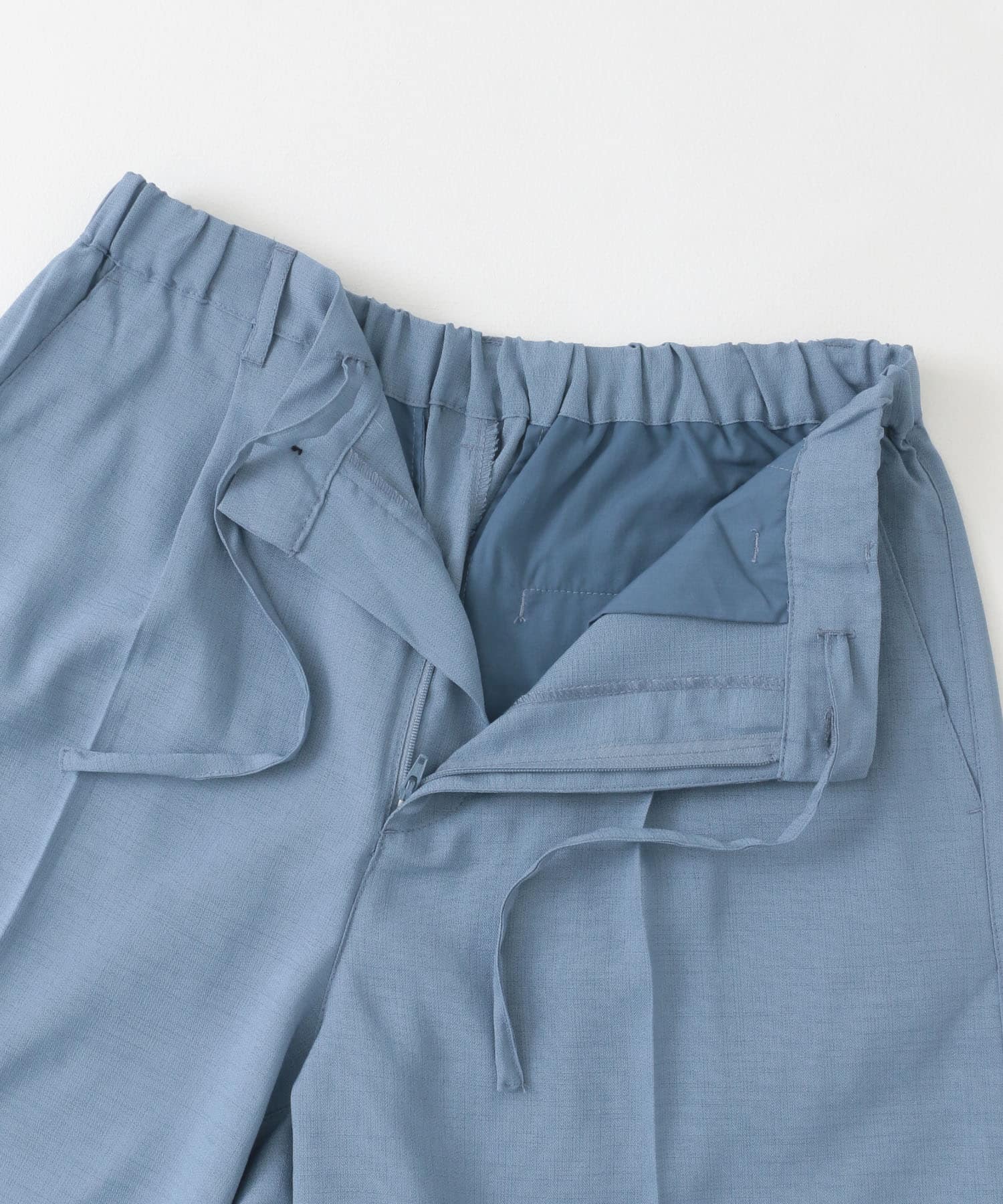 シャンタン ショートパンツ BLU M