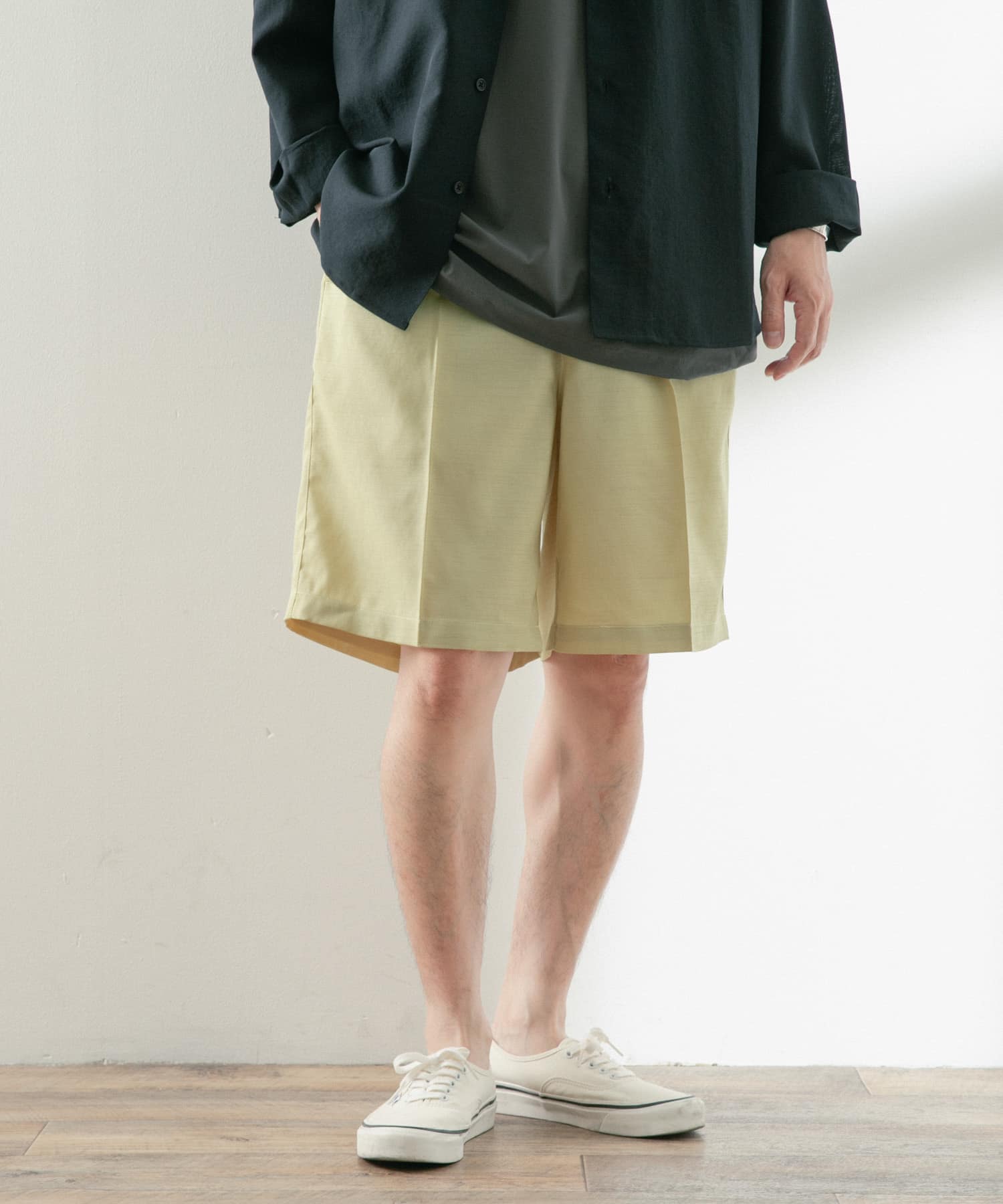 シャンタン ショートパンツ