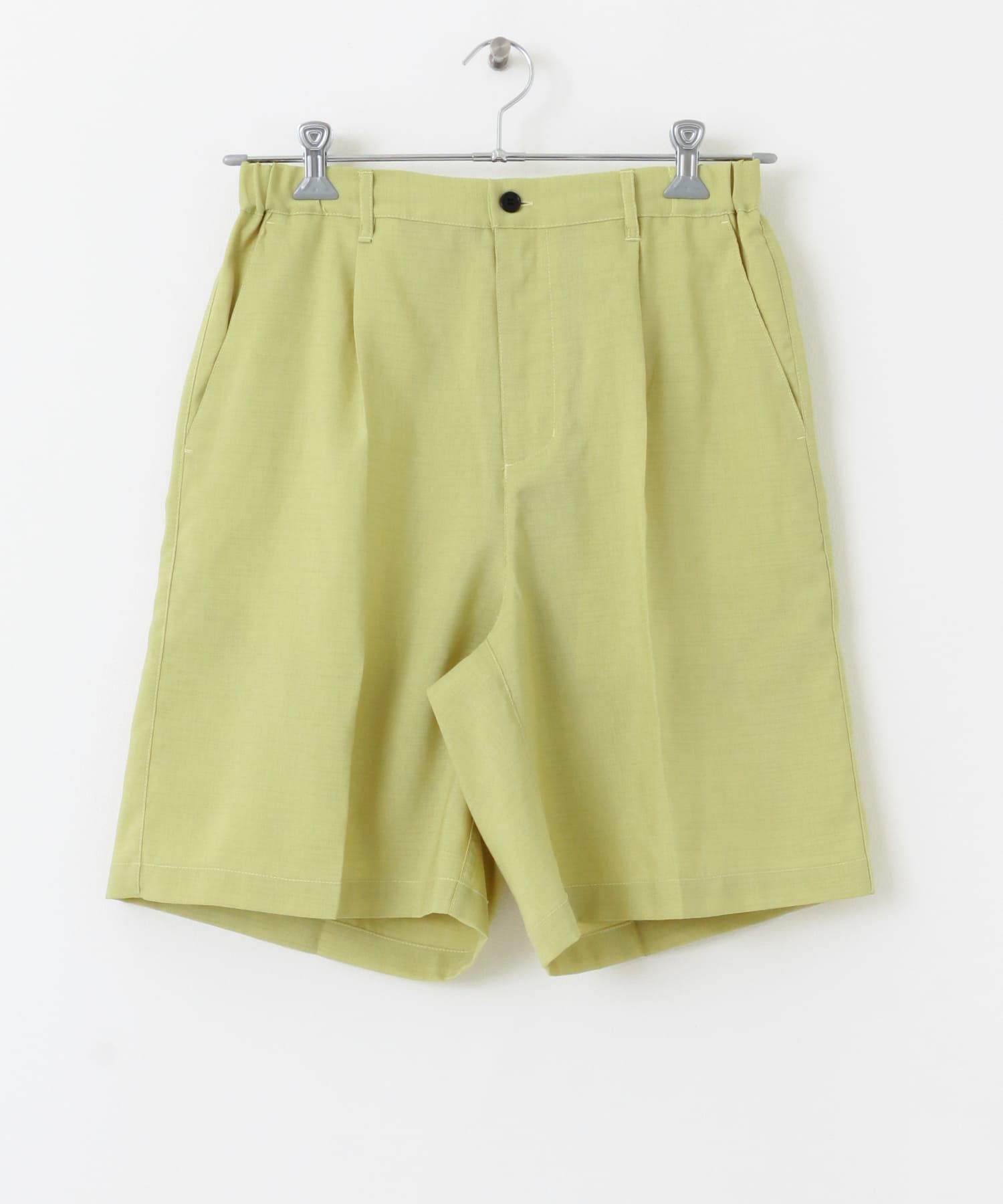 シャンタン ショートパンツ YEL M