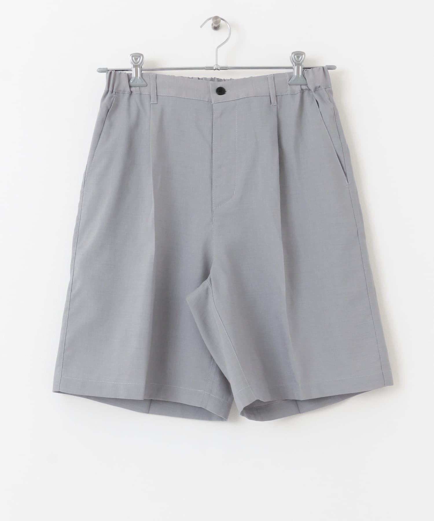 シャンタン ショートパンツ L.GRY M