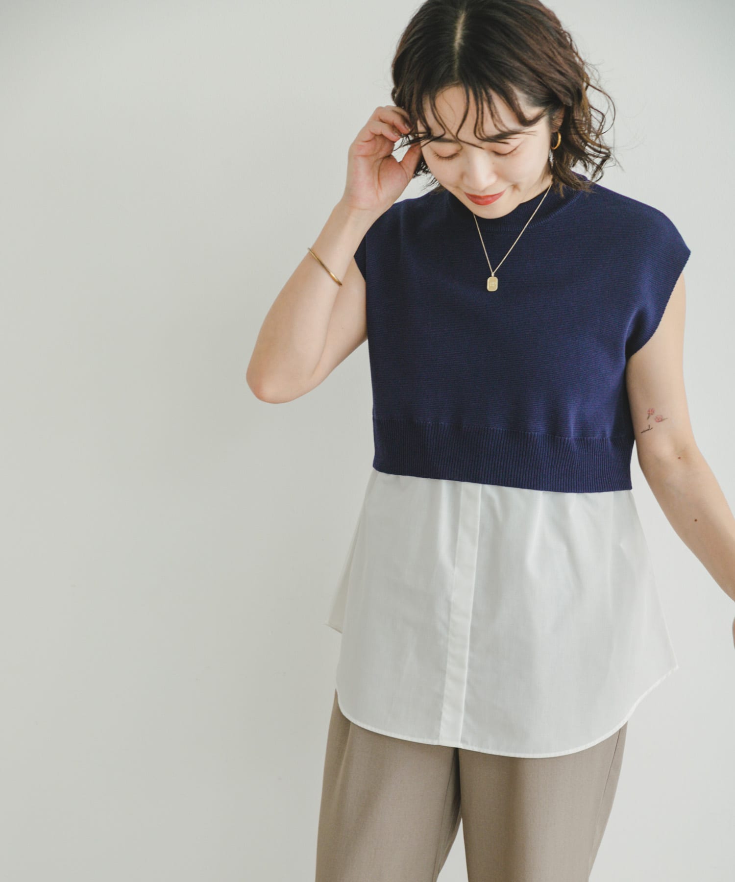 身長：158cm サイズ：FREE