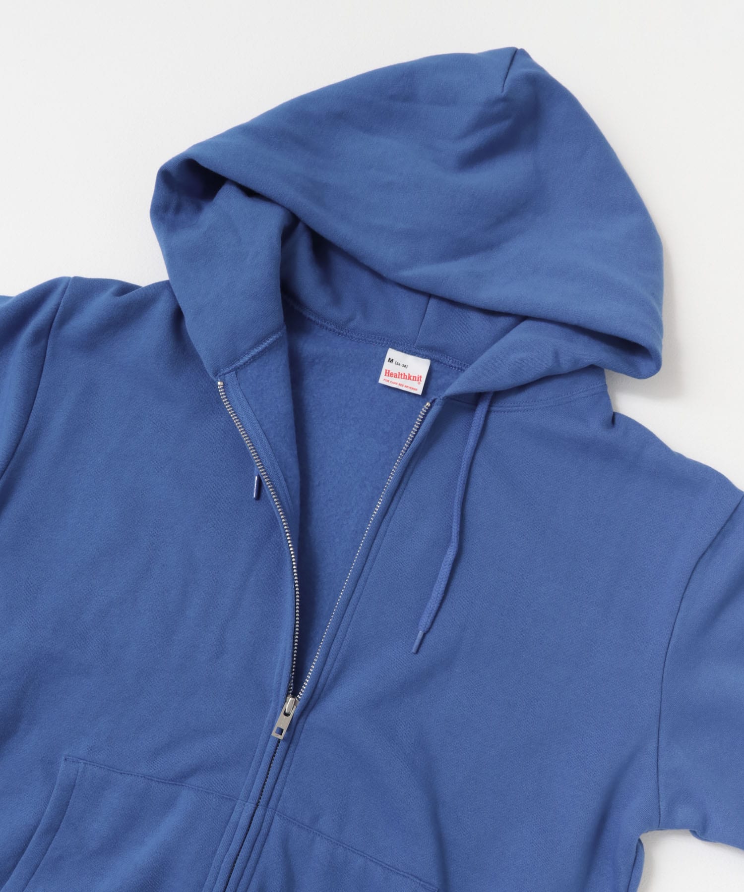 Healthknit　Classic Sweat Zip Hoodie BLU M