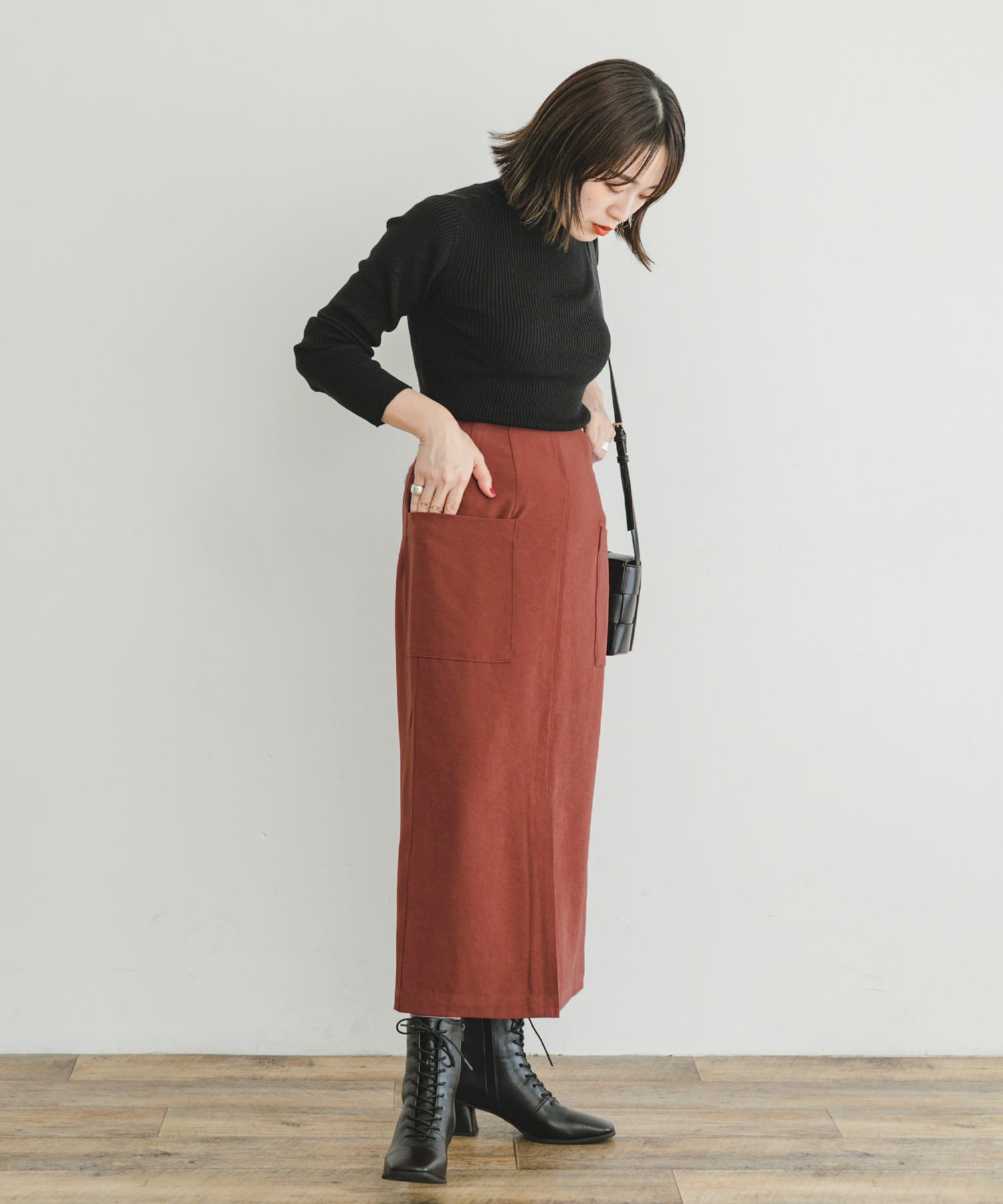 身長：158cm サイズ：FREE